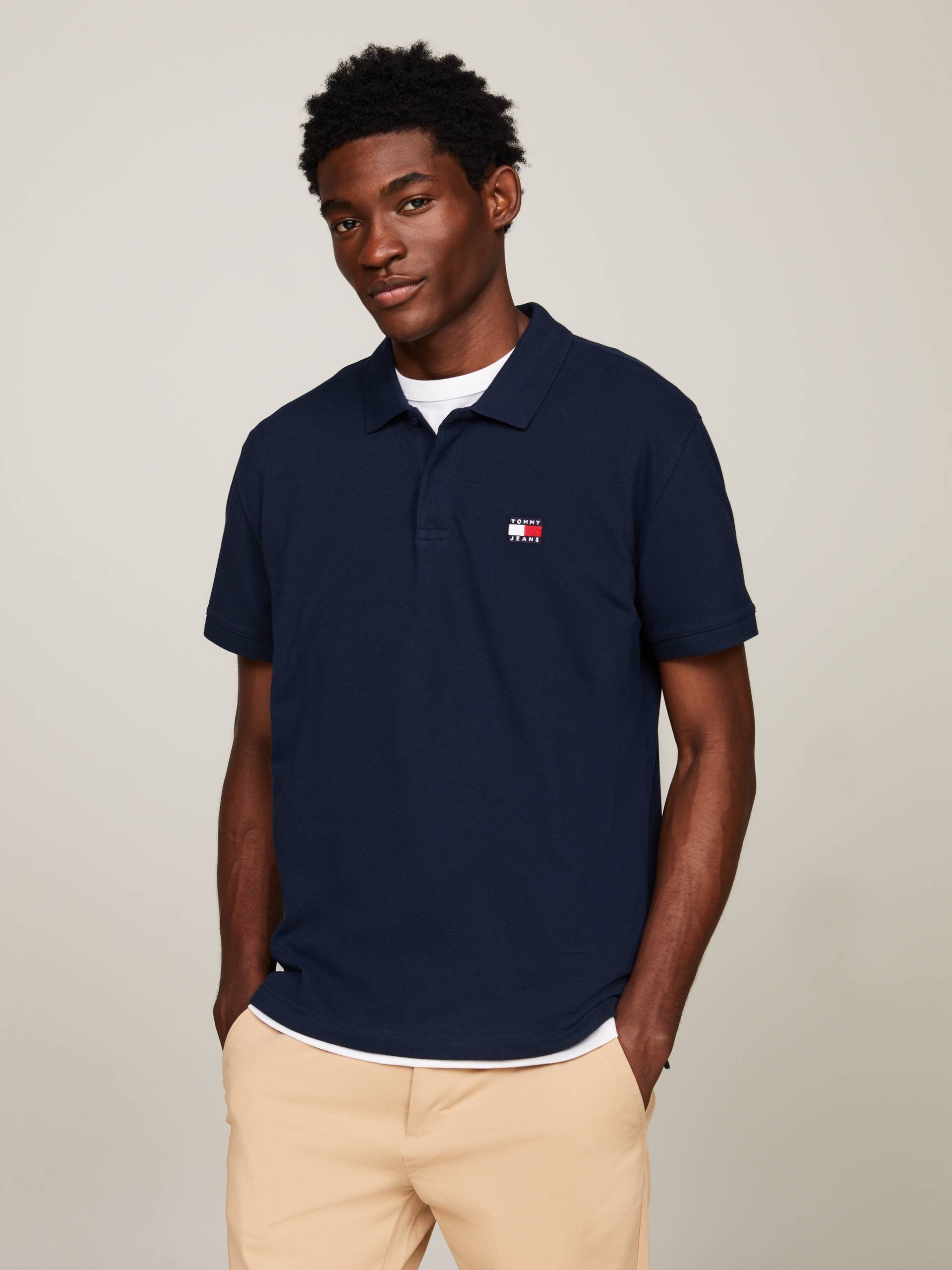 Tommy Jeans Poloshirt »TJM REG BADGE POLO«, mit Polokragen von TOMMY JEANS