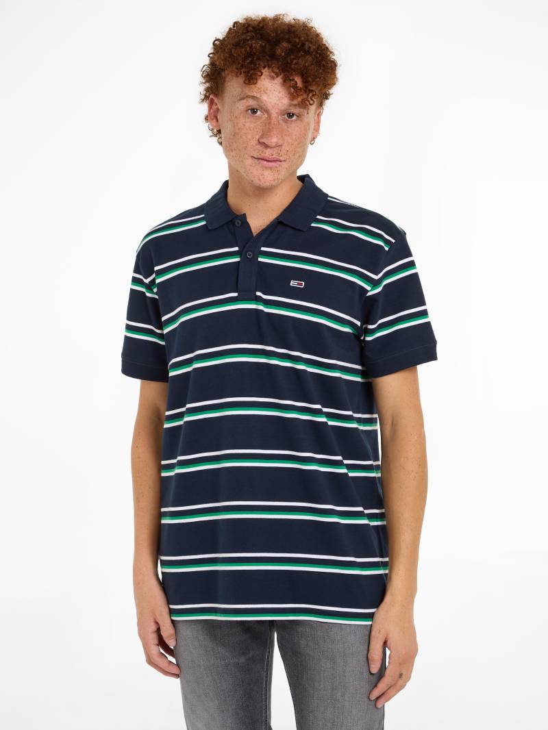 Tommy Jeans Poloshirt »TJM REG ESSENTIAL STRIPE POLO«, mit Logostickerei von TOMMY JEANS