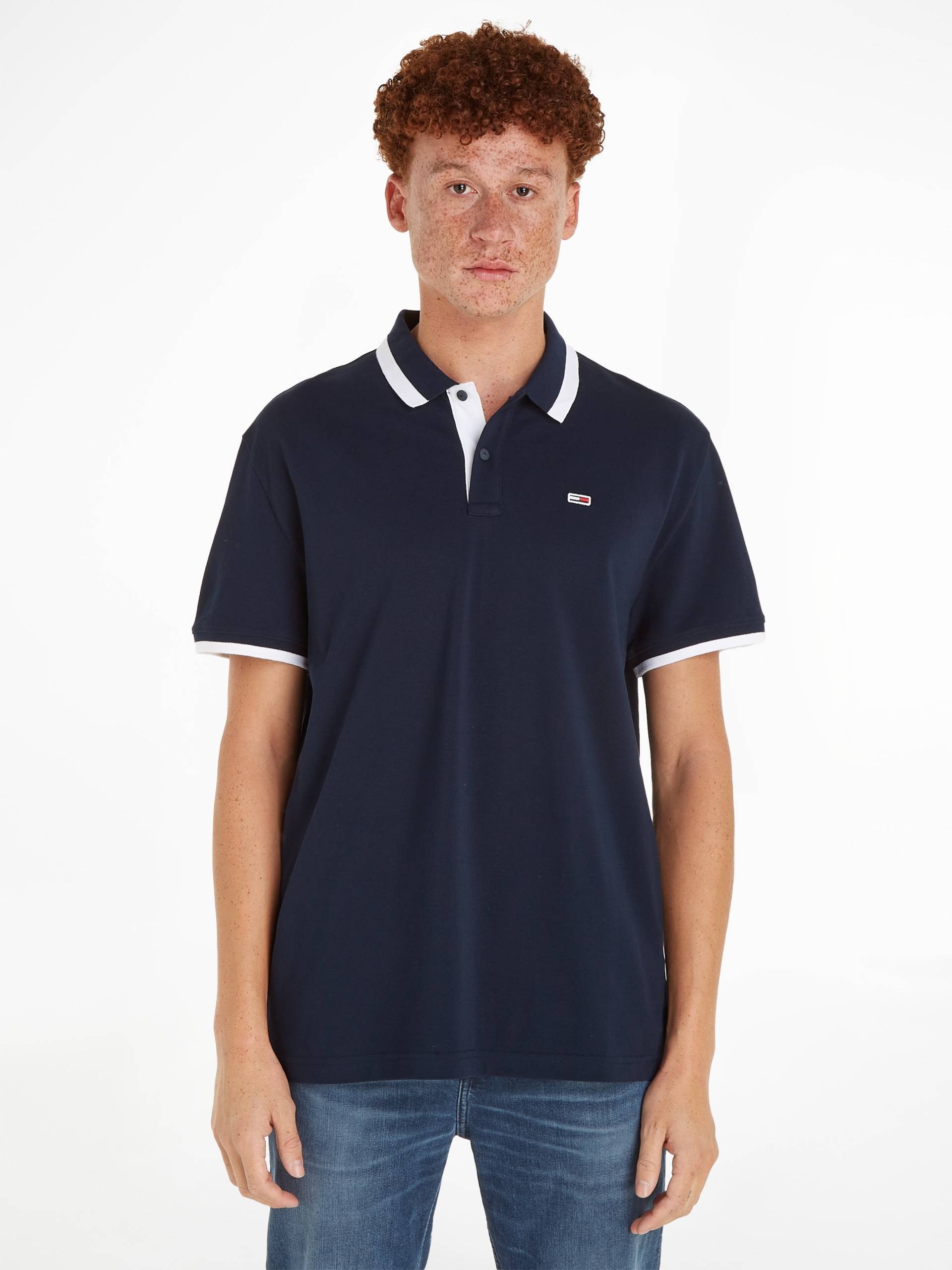 Tommy Jeans Poloshirt »TJM REG SOLID TIPPED POLO«, mit Polokragen von TOMMY JEANS