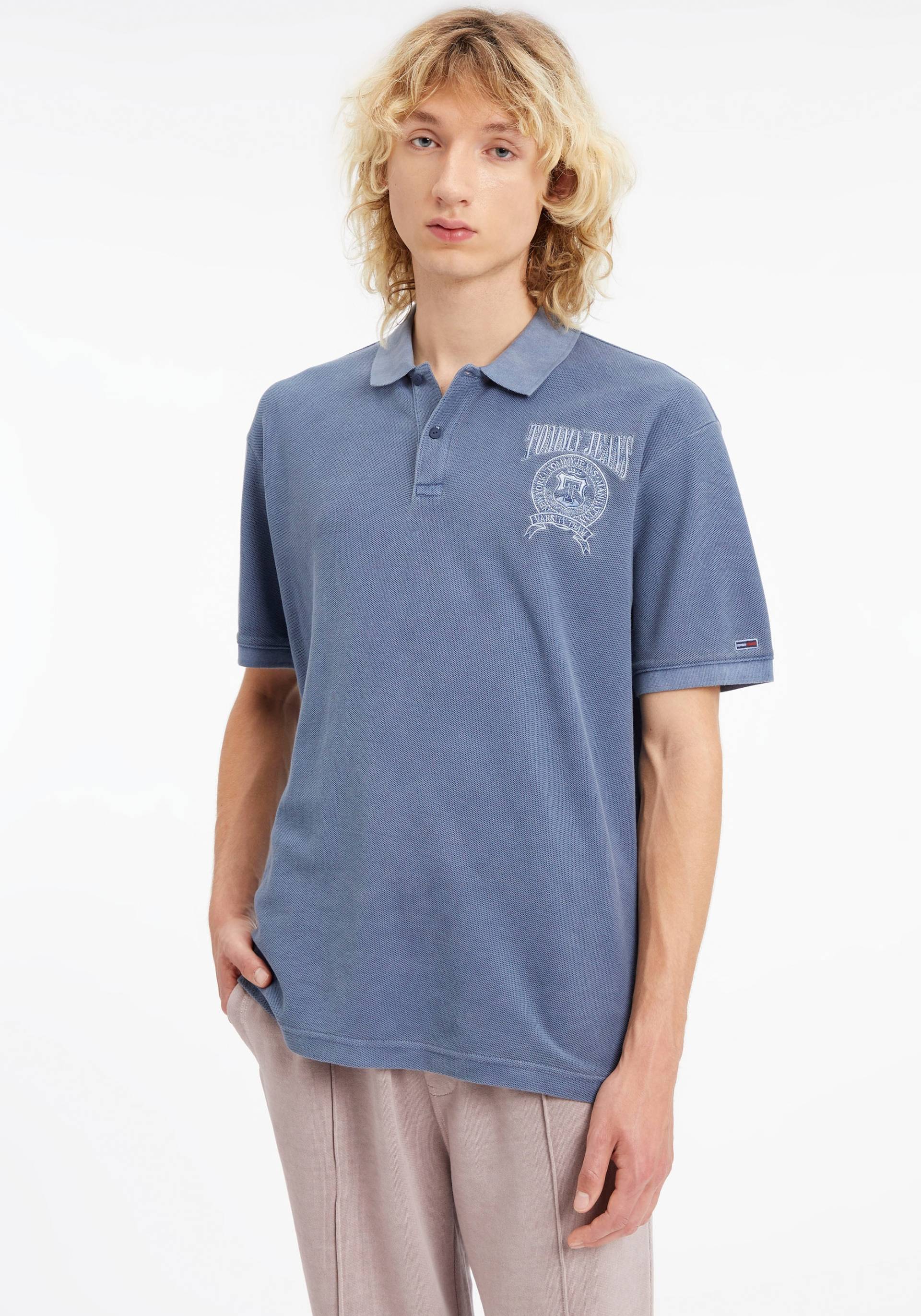 Tommy Jeans Poloshirt »TJM RLXD VARSITY POLO« von TOMMY JEANS