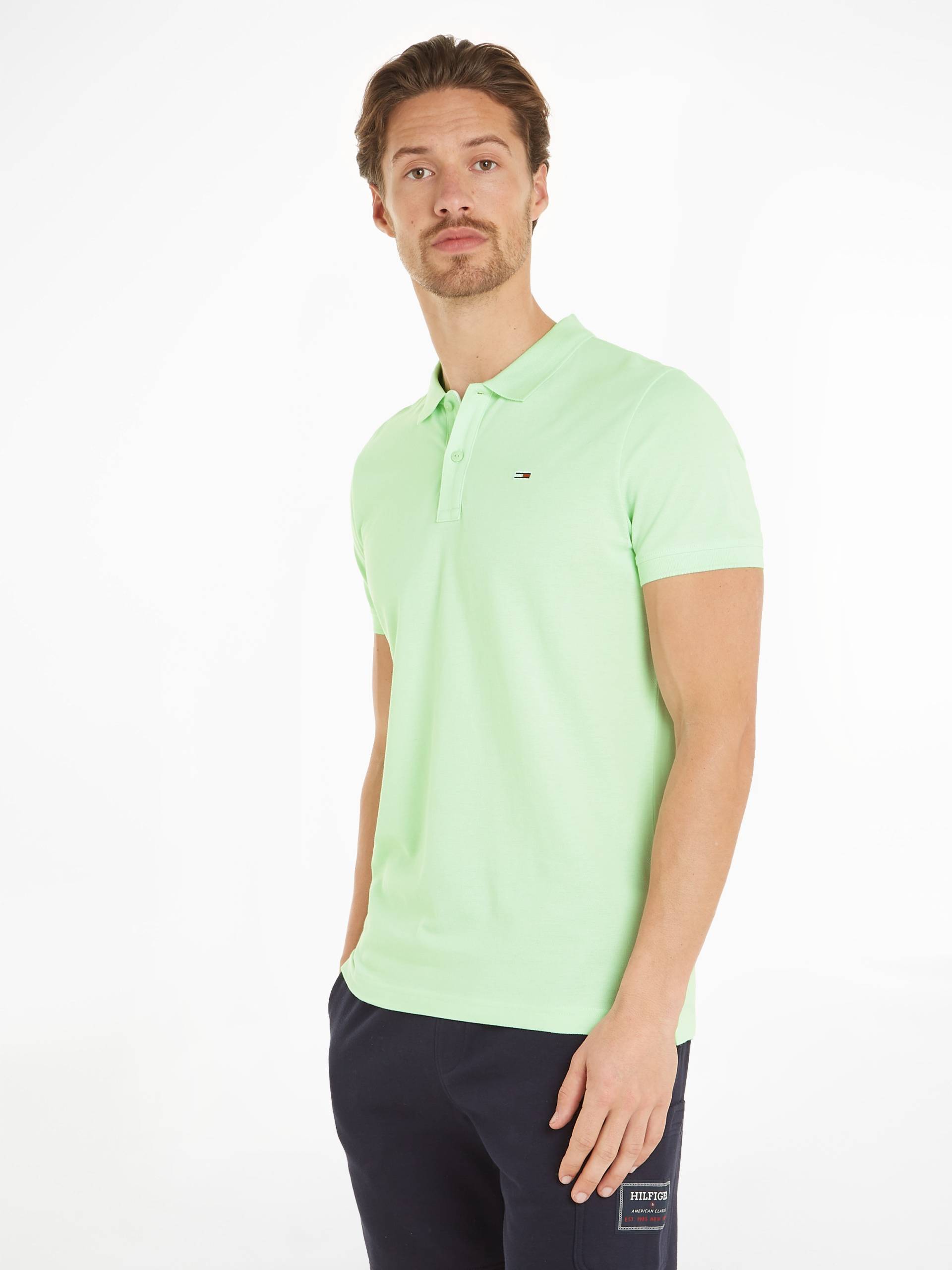 Tommy Jeans Poloshirt »TJM SLIM PLACKET POLO«, Piqué mit Polokragen von TOMMY JEANS