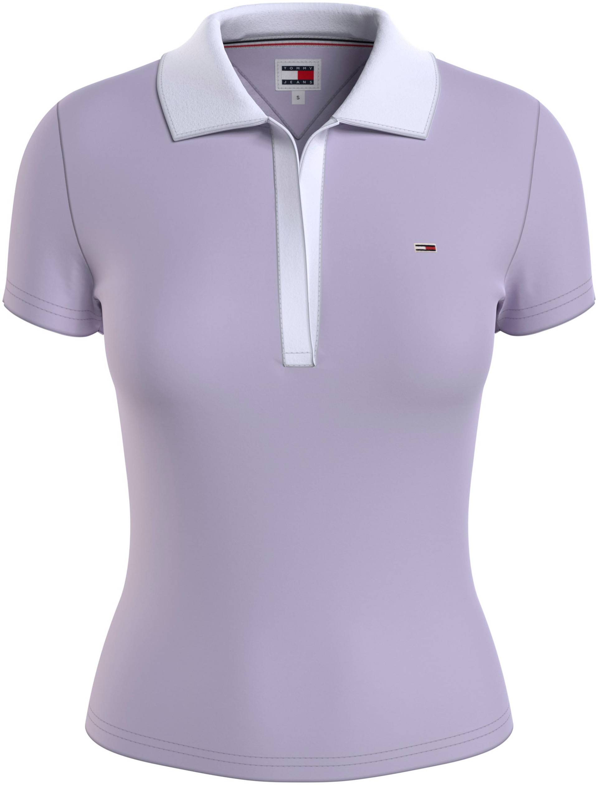 Tommy Jeans Poloshirt »TJW SLIM CONTRAST V SS POLO EXT«, mit kontrastfarbenem Polokragen Tommy Jeans Poloshirt »TJW SLIM CONTRAST V SS POLO EXT«, mit kontrastfarbenem Polokragen von TOMMY JEANS