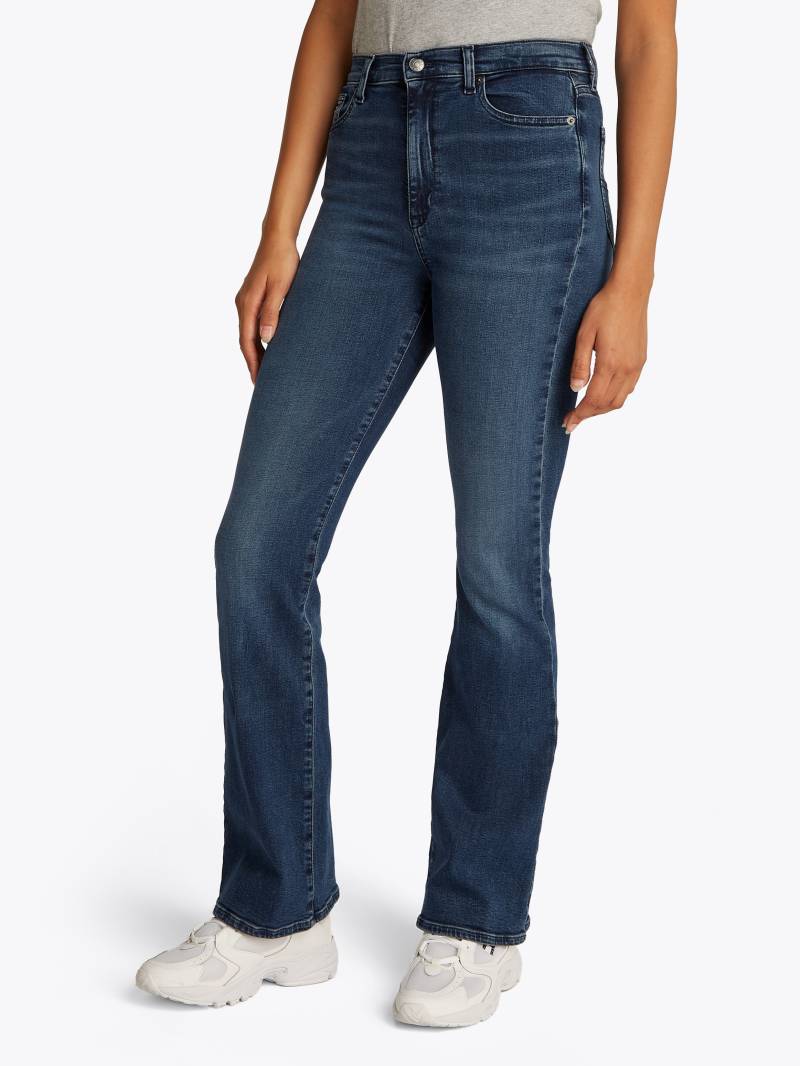 Tommy Jeans Schlagjeans »SYLVIA HGH FLR BI1267«, in blauer Waschung von TOMMY JEANS