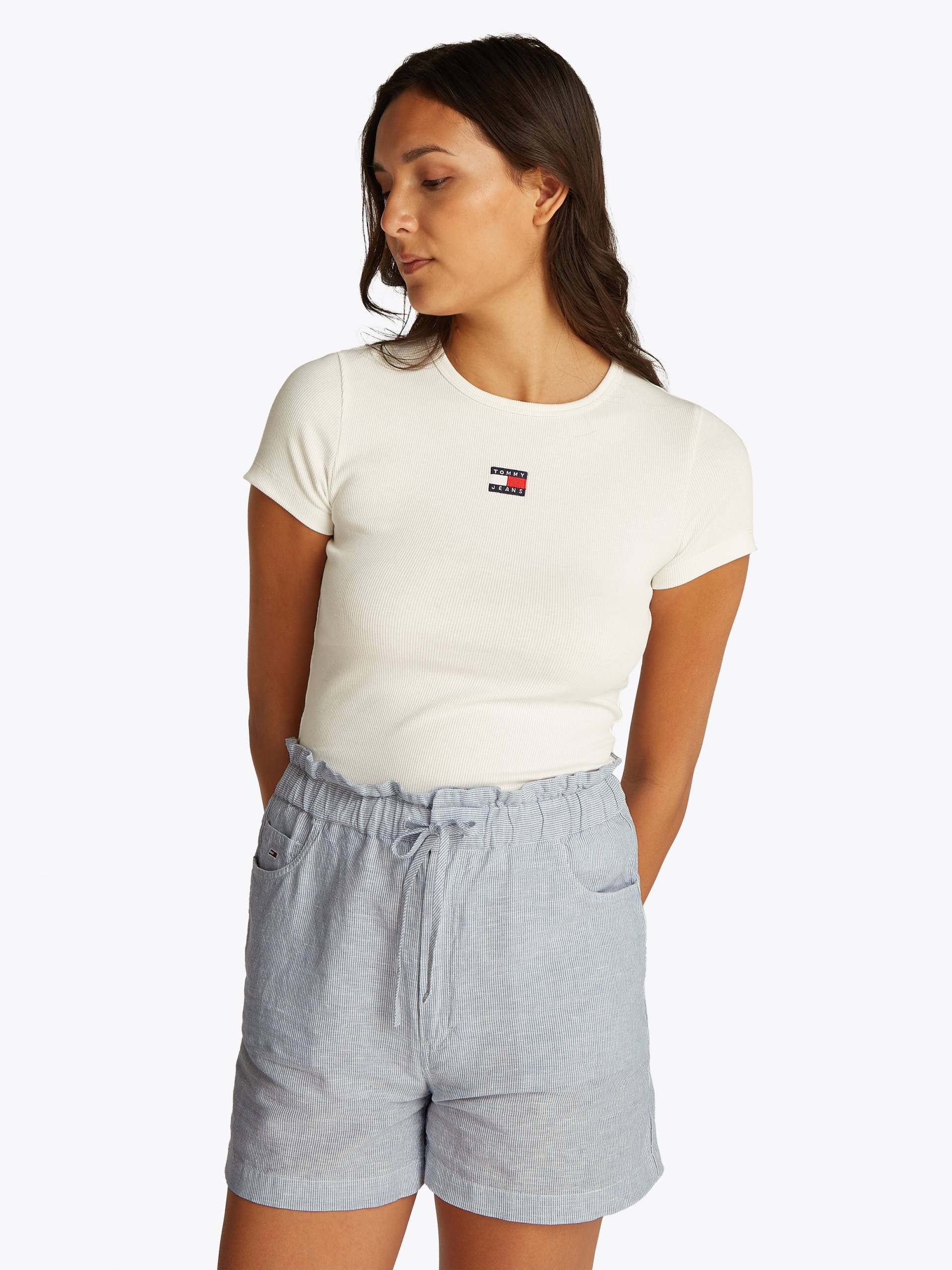 Tommy Jeans Shorts »TJW COTTON LINEN SHORT«, mit Rüsche Tommy Jeans Shorts »TJW COTTON LINEN SHORT«, mit Rüsche von TOMMY JEANS