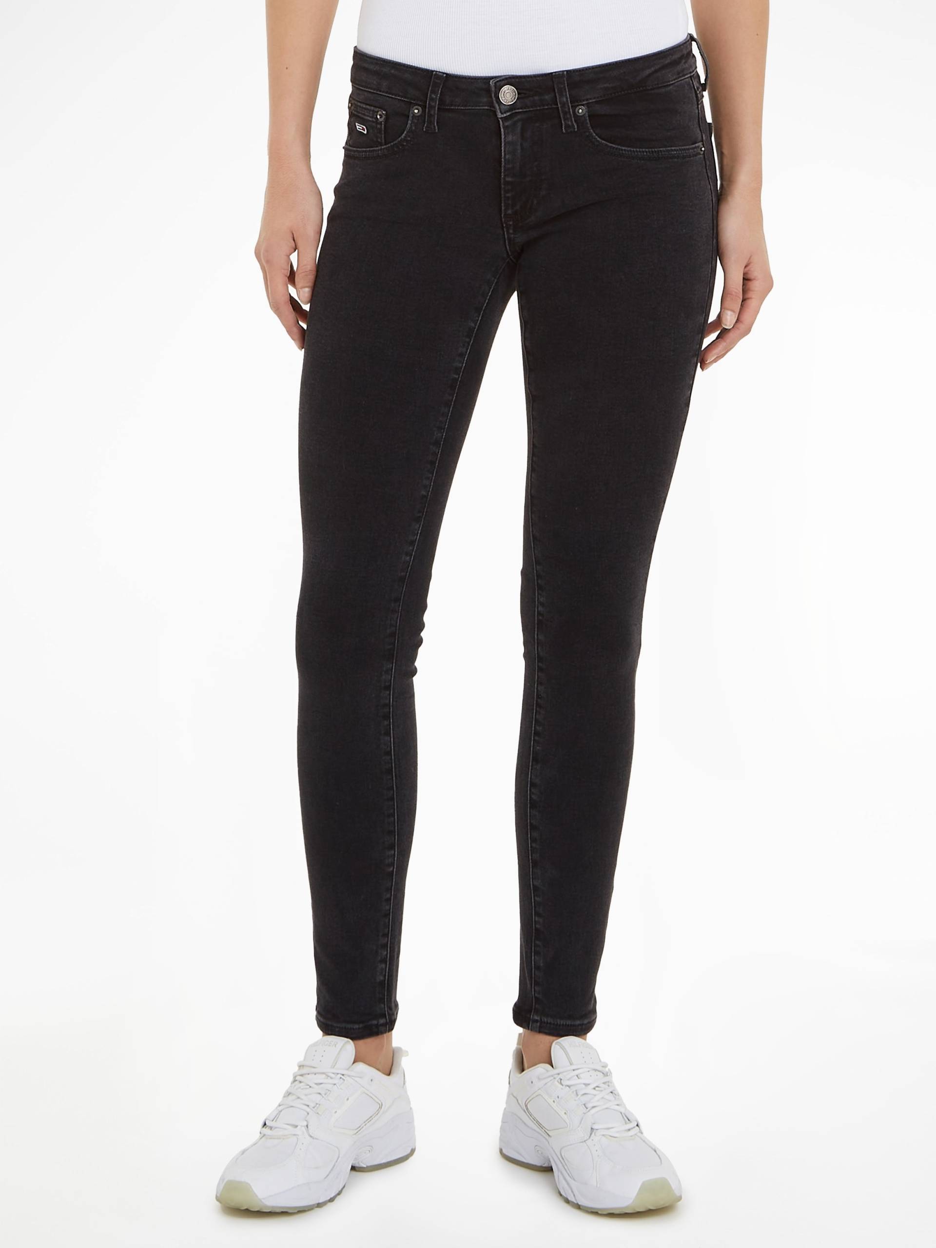 Tommy Jeans Slim-fit-Jeans »Skinny Jeans Marken Low Waist Mittlere Leibhöhe«, mit Faded-Out Effekten von TOMMY JEANS