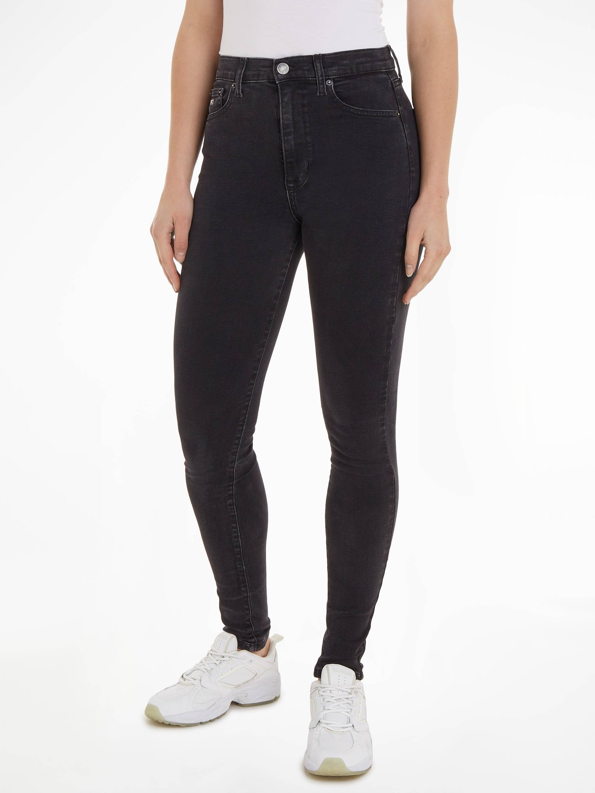 Tommy Jeans Skinny-fit-Jeans »Jeans SYLVIA HR SSKN CG4«, mit Logobadge und Labelflags von TOMMY JEANS