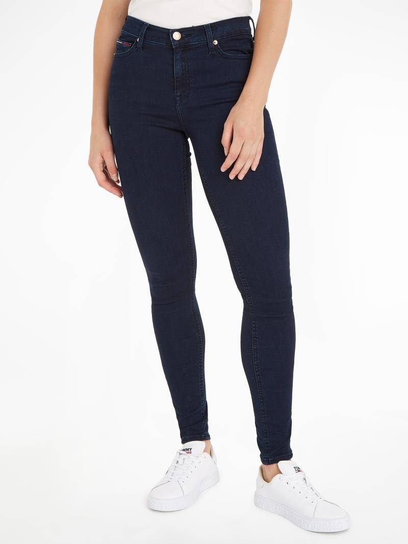 Tommy Jeans Skinny-fit-Jeans »Nora Mid Rise Skinny Fit«, mit Tommy Jeans Logo-Badge & Stickereien von TOMMY JEANS