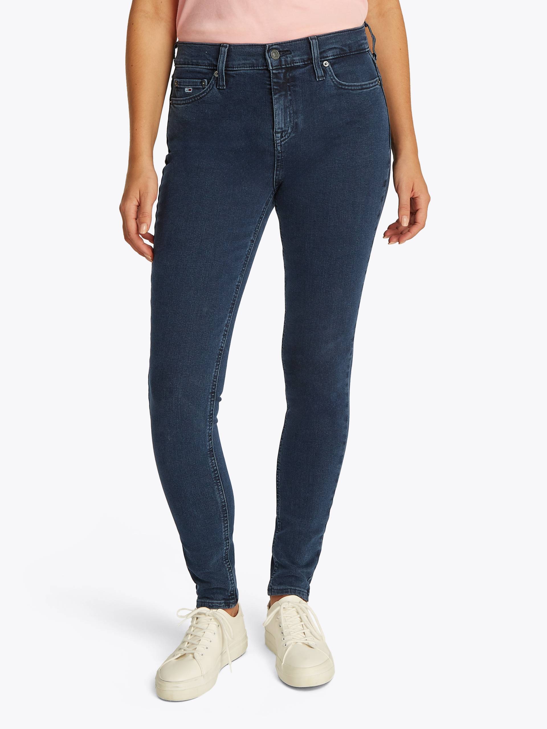 Tommy Jeans Skinny-fit-Jeans »Nora Mid Rise Skinny Fit«, mit Waschung, mit Logo-Badge von TOMMY JEANS