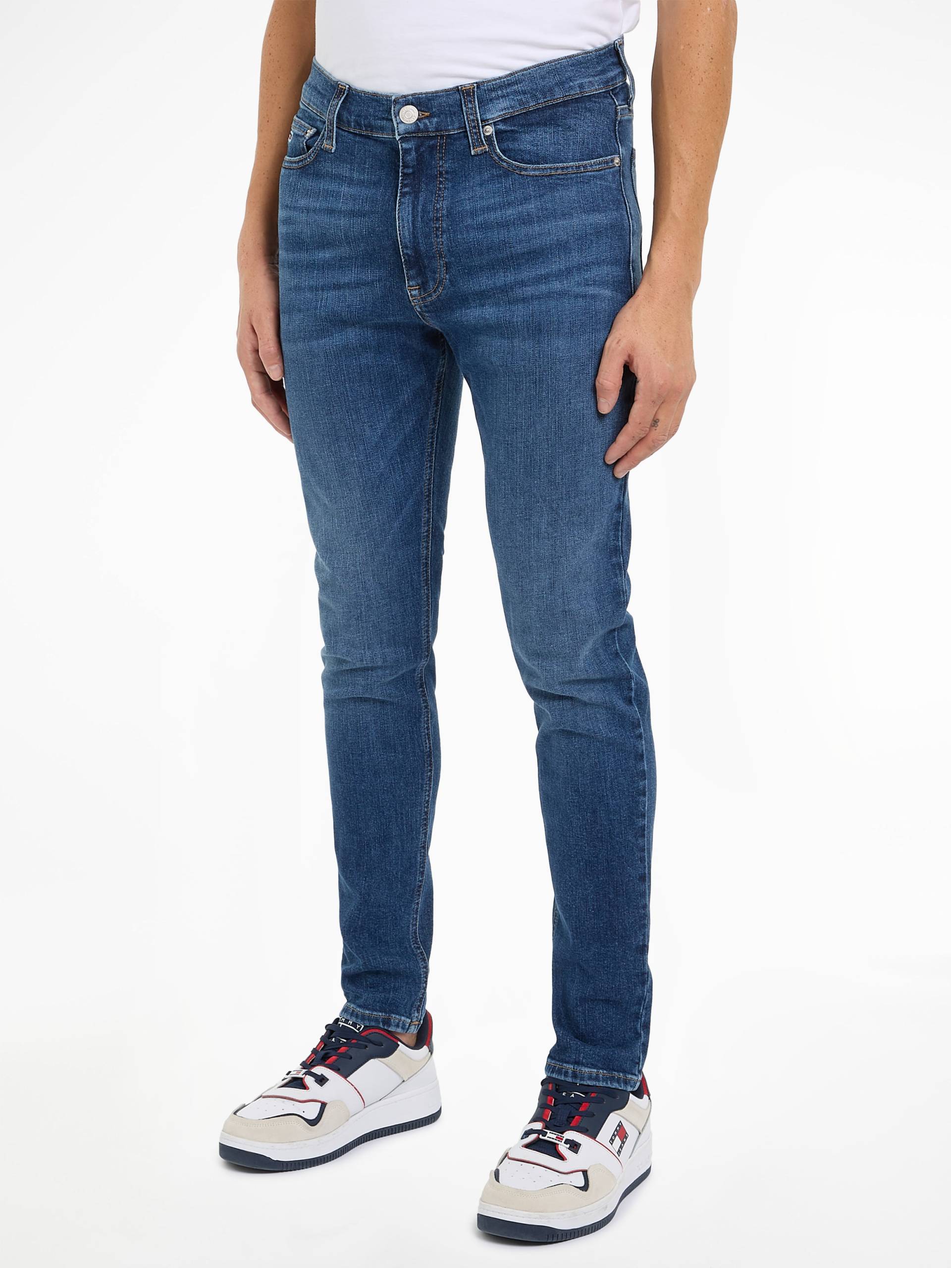 Tommy Jeans Skinny-fit-Jeans »SIMON SKNY«, mit Logoprägung von TOMMY JEANS