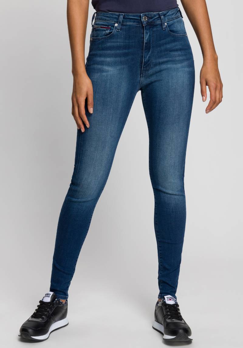 Tommy Jeans Skinny-fit-Jeans »SYLVIA HR SUPER SKNY«, Hochwertige Materialien für einen bequemen und perfekten Sitz. von TOMMY JEANS