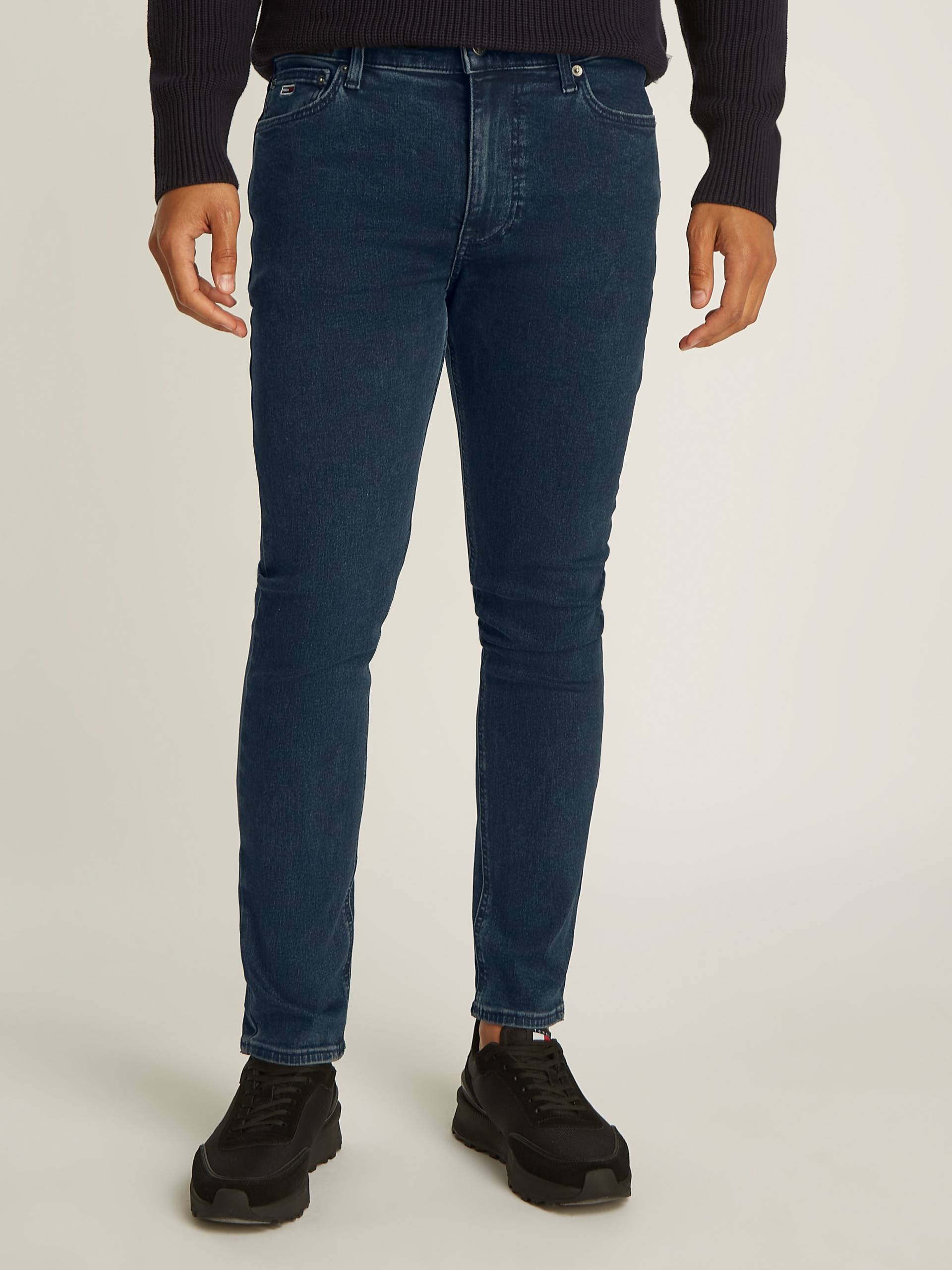 Tommy Jeans Skinny-fit-Jeans »Simon Skinny Jeans Slim«, mit Logostickereien Tommy Jeans Skinny-fit-Jeans »Simon Skinny Jeans Slim«, mit Logostickereien von TOMMY JEANS