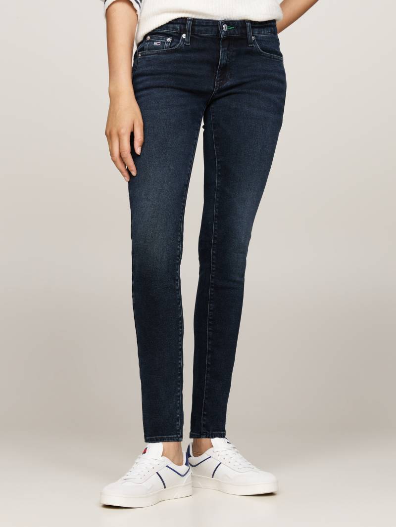 Tommy Jeans Skinny-fit-Jeans »Tommy Jeans Damenjeans Low Waist Skinny«, mit Waschung, Logo-Badge von TOMMY JEANS