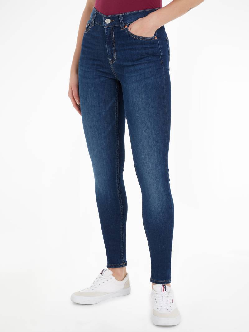 Tommy Jeans Skinny-fit-Jeans »Tommy Jeans - Damenjeans- NORA Mid Rise - Skinny Fit«, mit Waschung, Logo-Badge von TOMMY JEANS