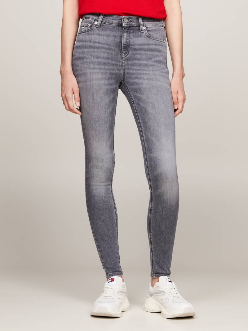 Tommy Jeans Skinny-fit-Jeans »Nora Mid Rise Skinny Fit«, mit Waschung, Logo-Badge von TOMMY JEANS