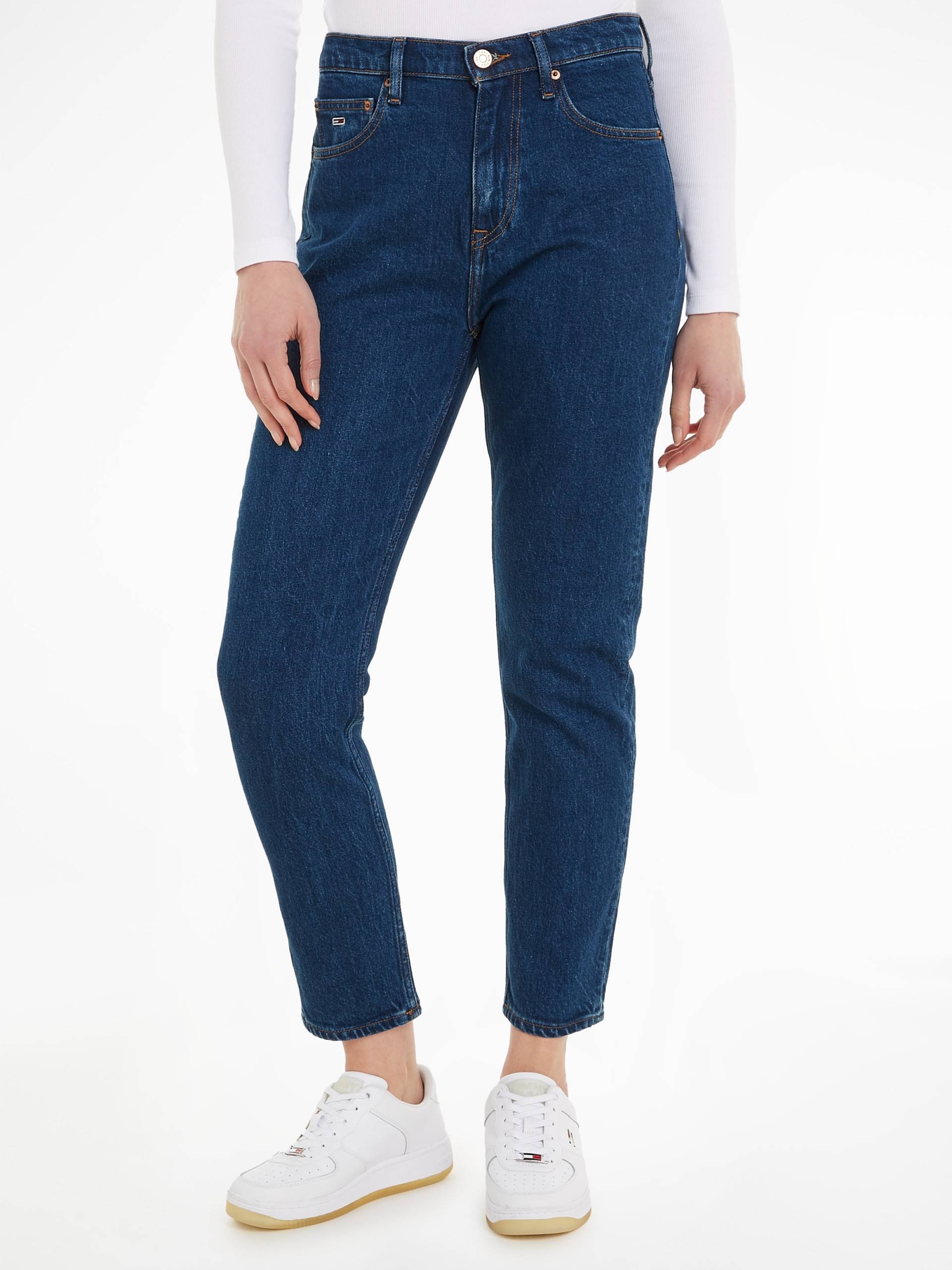 Tommy Jeans Slim-fit-Jeans »IZZIE HGH SL ANK BH5131«, mit Ledermarkenlabel von TOMMY JEANS