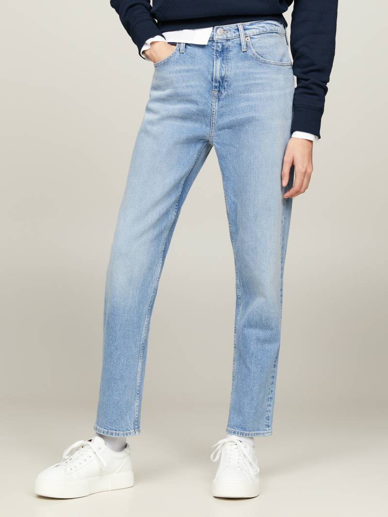 Tommy Jeans Slim-fit-Jeans »IZZIE HGH SL ANK BH5131«, mit Ledermarkenlabel von TOMMY JEANS