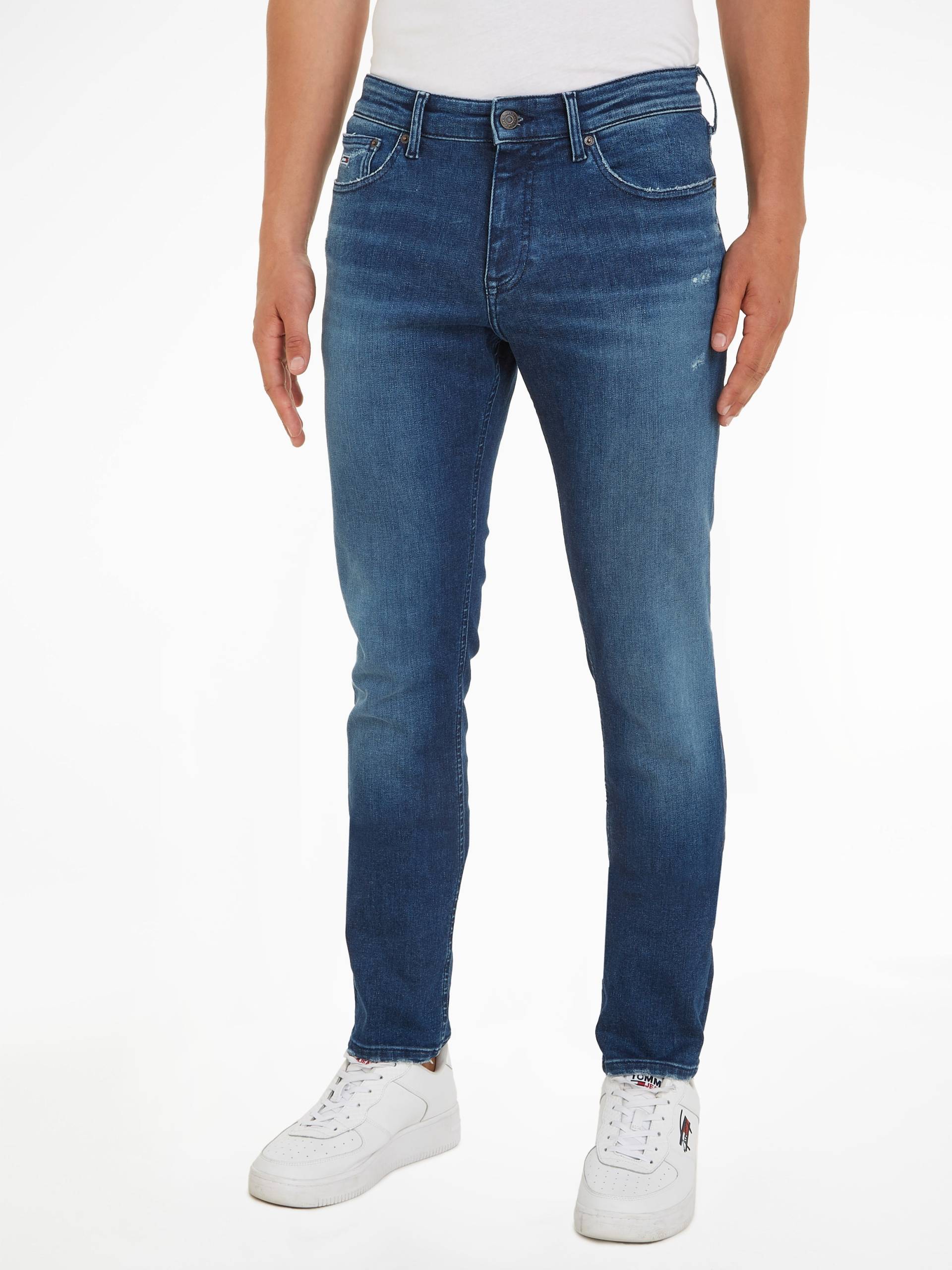 Tommy Jeans Slim-fit-Jeans »SCANTON SLIM«, mit Abrieb- und Destroyeddetails von TOMMY JEANS