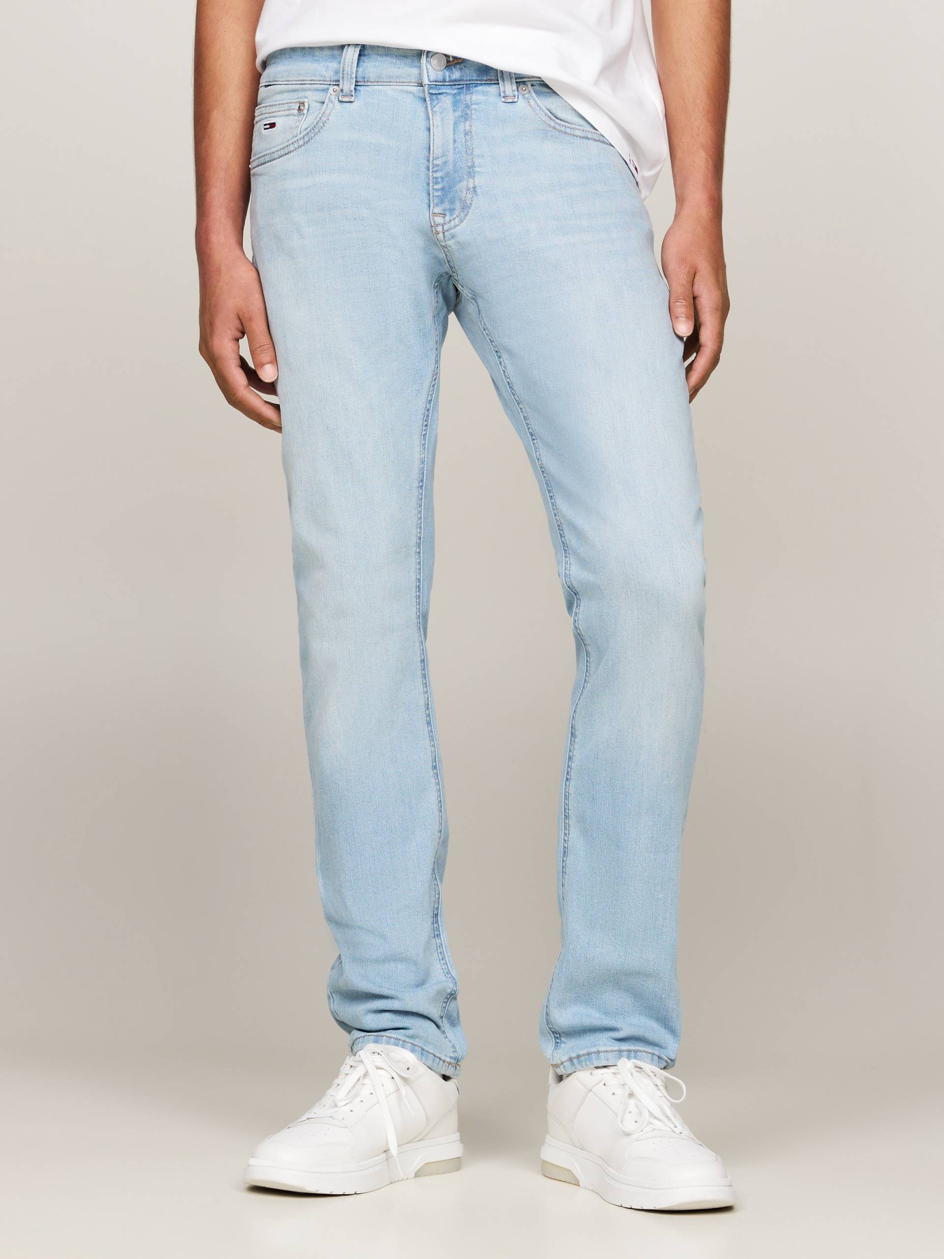 Tommy Jeans Slim-fit-Jeans »SCANTON SLIM«, mit Logoprägung von TOMMY JEANS