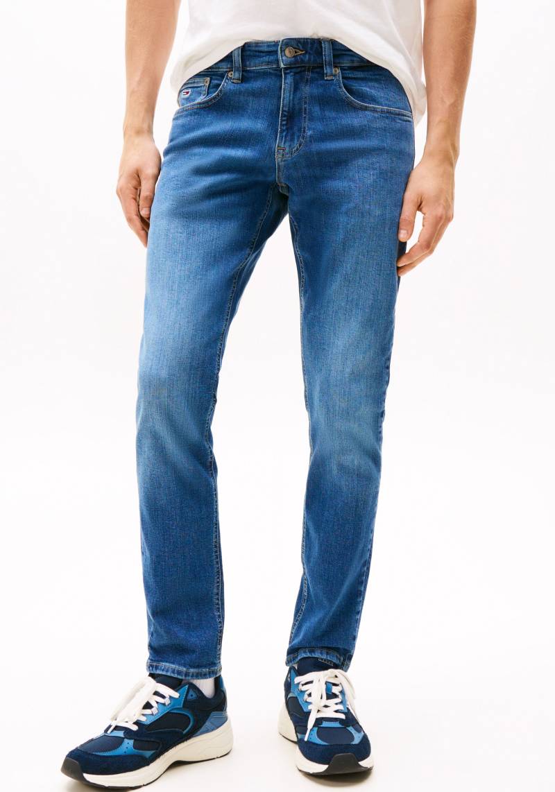 Tommy Jeans Slim-fit-Jeans »SCANTON SLIM«, mit Logoprägung von TOMMY JEANS