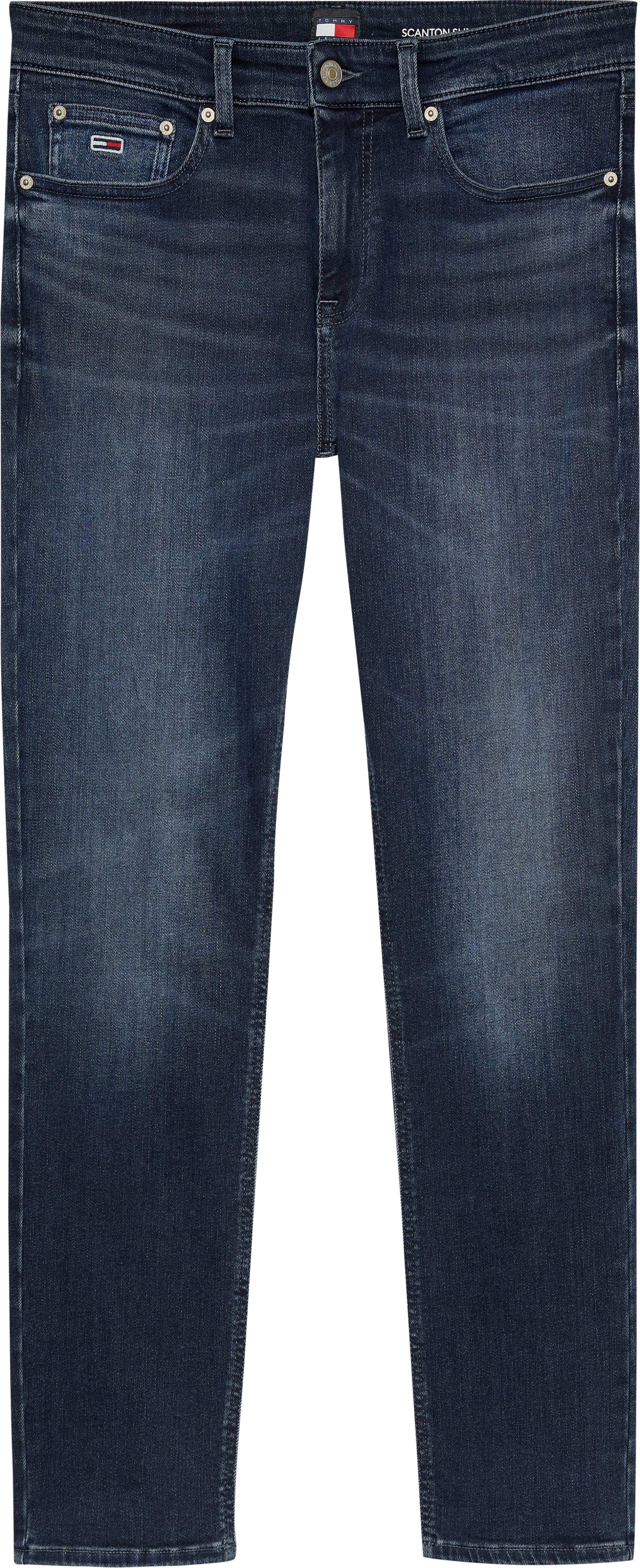 Tommy Jeans Slim-fit-Jeans »SCANTON SLIM«, mit Logoprägung von TOMMY JEANS