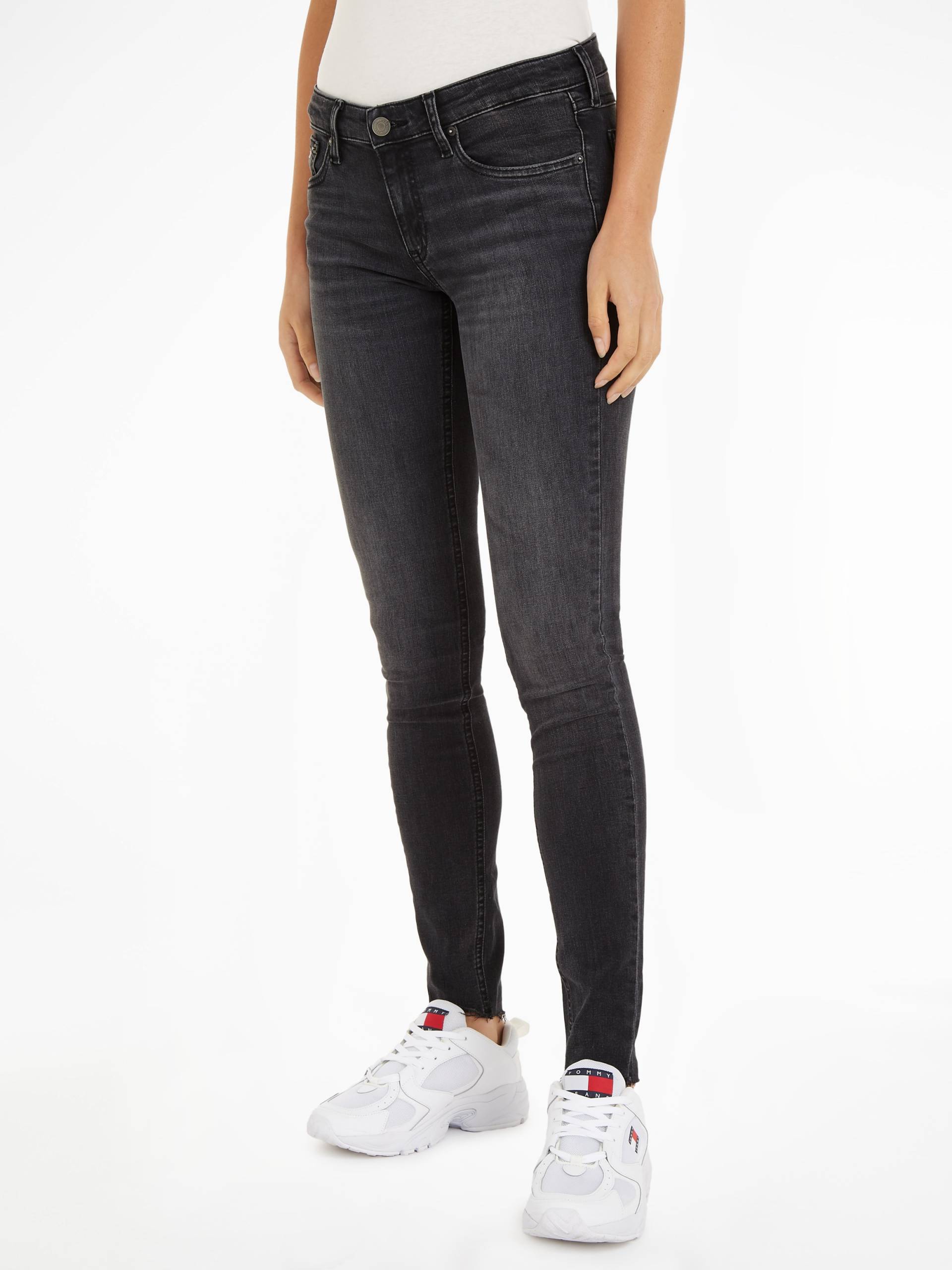 Tommy Jeans Slim-fit-Jeans »Skinny Jeans Marken Low Waist Mittlere Leibhöhe«, mit Faded-Out Effekten von TOMMY JEANS