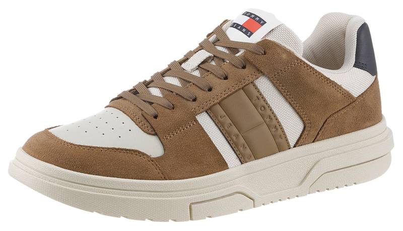 Tommy Jeans Sneaker »THE BROOKLYN MIX MAT.«, Freizeitschuh, Halbschuh, Schnürschuh mit seitlichem Logo von TOMMY JEANS