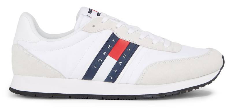 Tommy Jeans Sneaker »TJM RUNNER CASUAL ESS«, Freizeitschuh, Halbschuh, Schnürschuh mit seitlicher Logoflagge von TOMMY JEANS