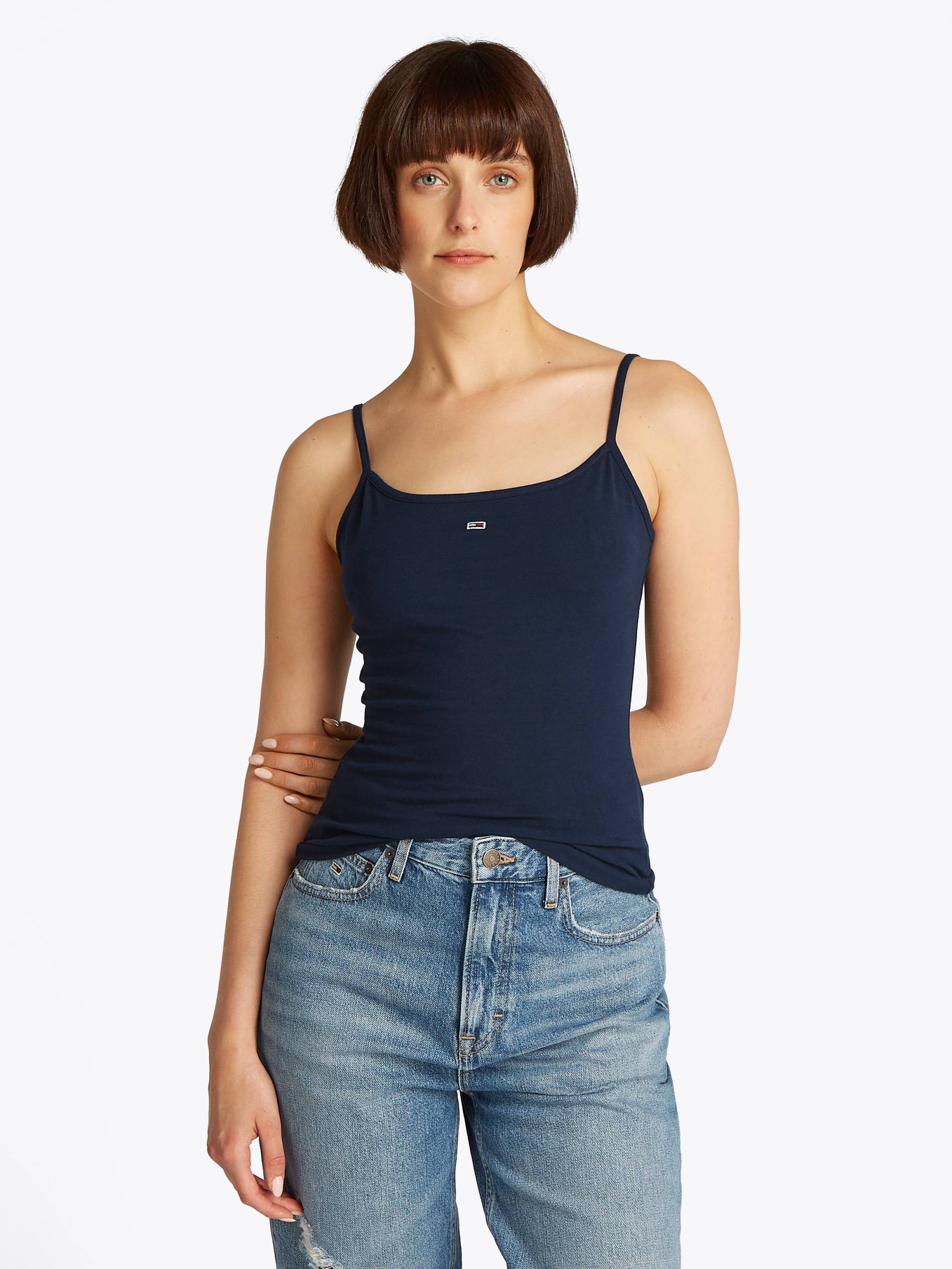 Tommy Jeans Spaghettitop »TJW ESSENTIAL STRAP TOP EXT«, mit Logostickerei von TOMMY JEANS