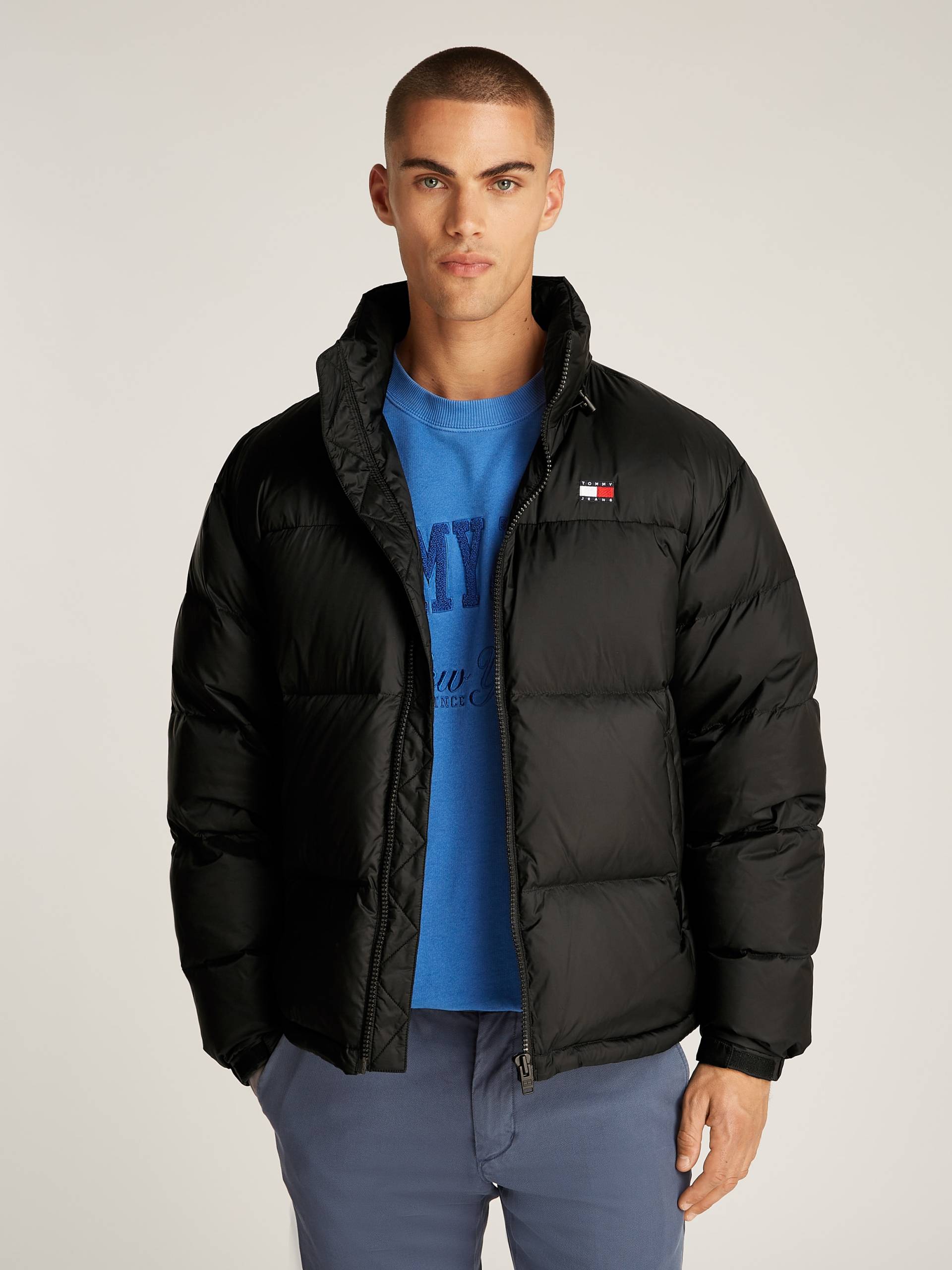 Tommy Jeans Steppjacke »TJM ALASKA PCKBLE HD PUFFER EXT«, mit Logostickerei von TOMMY JEANS