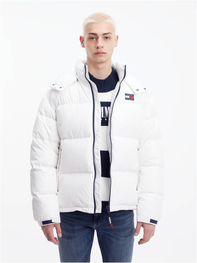 Tommy Jeans Steppjacke »TJM ALASKA PUFFER«, mit Kapuze, mit Markenlabel von TOMMY JEANS