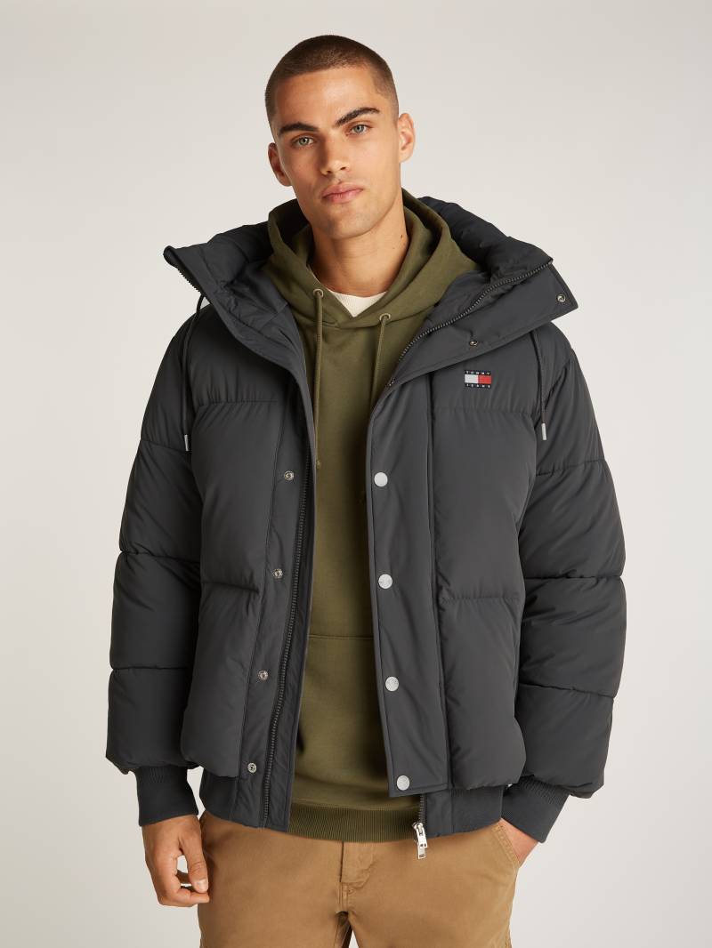 Tommy Jeans Steppjacke »TJM BRANDED PUFFER JACKET EXT«, mit Kapuze, mit Logostickerei von TOMMY JEANS