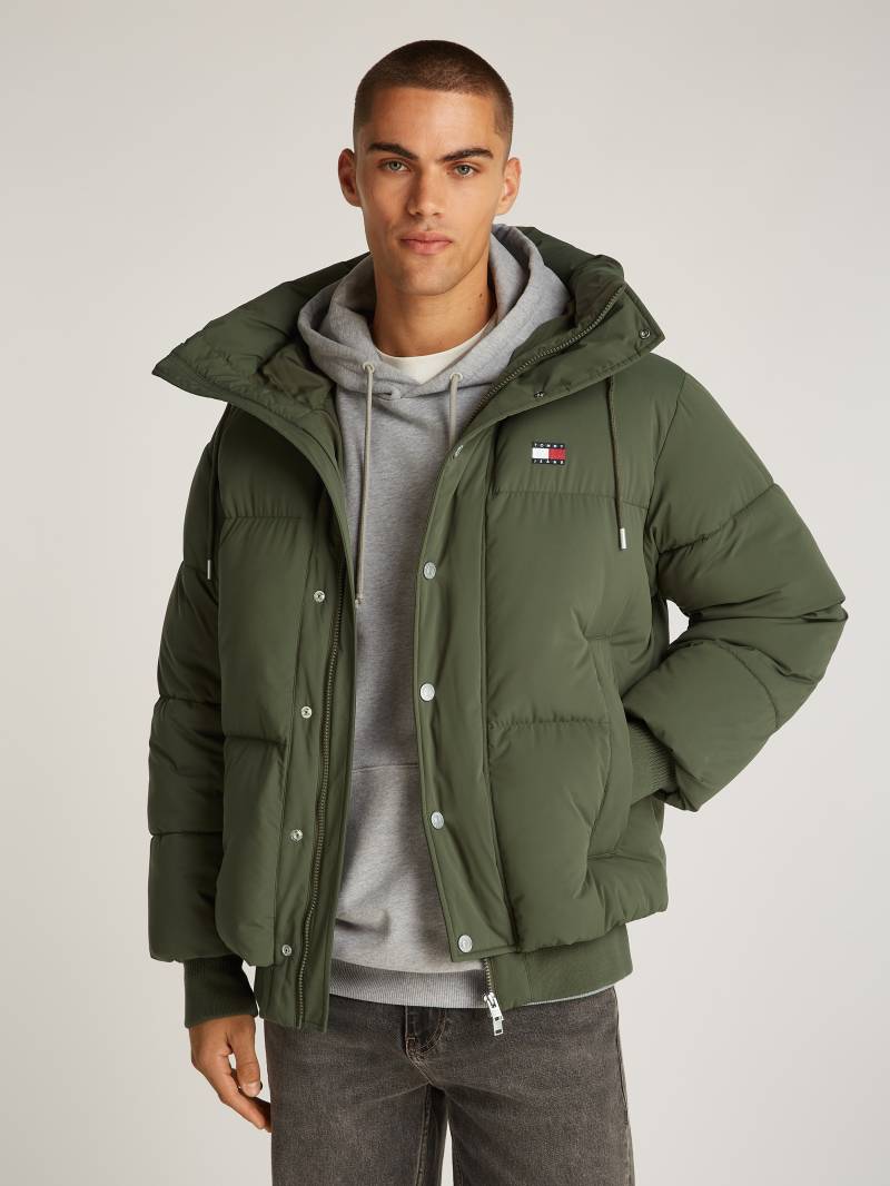 Tommy Jeans Steppjacke »TJM BRANDED PUFFER JACKET EXT«, mit Kapuze, mit Logostickerei von TOMMY JEANS