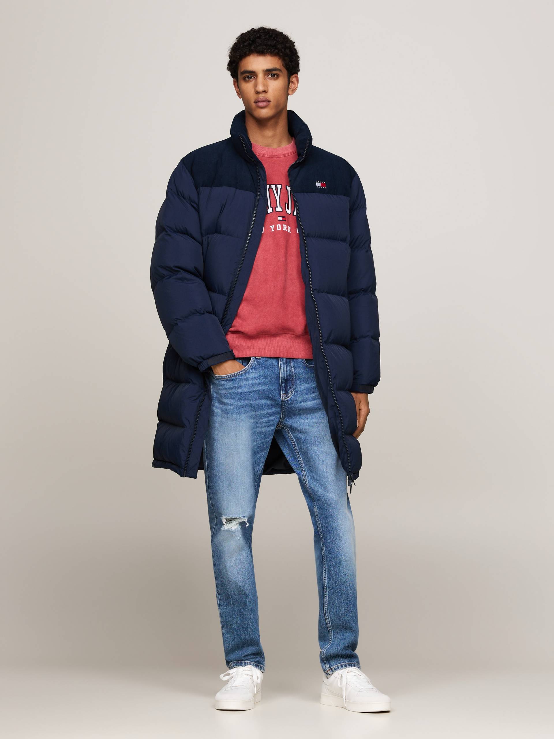 Tommy Jeans Steppjacke »TJM CORD MIX ALASKA PARKA«, mit Cordeinsätzen Tommy Jeans Steppjacke »TJM CORD MIX ALASKA PARKA«, mit Cordeinsätzen von TOMMY JEANS