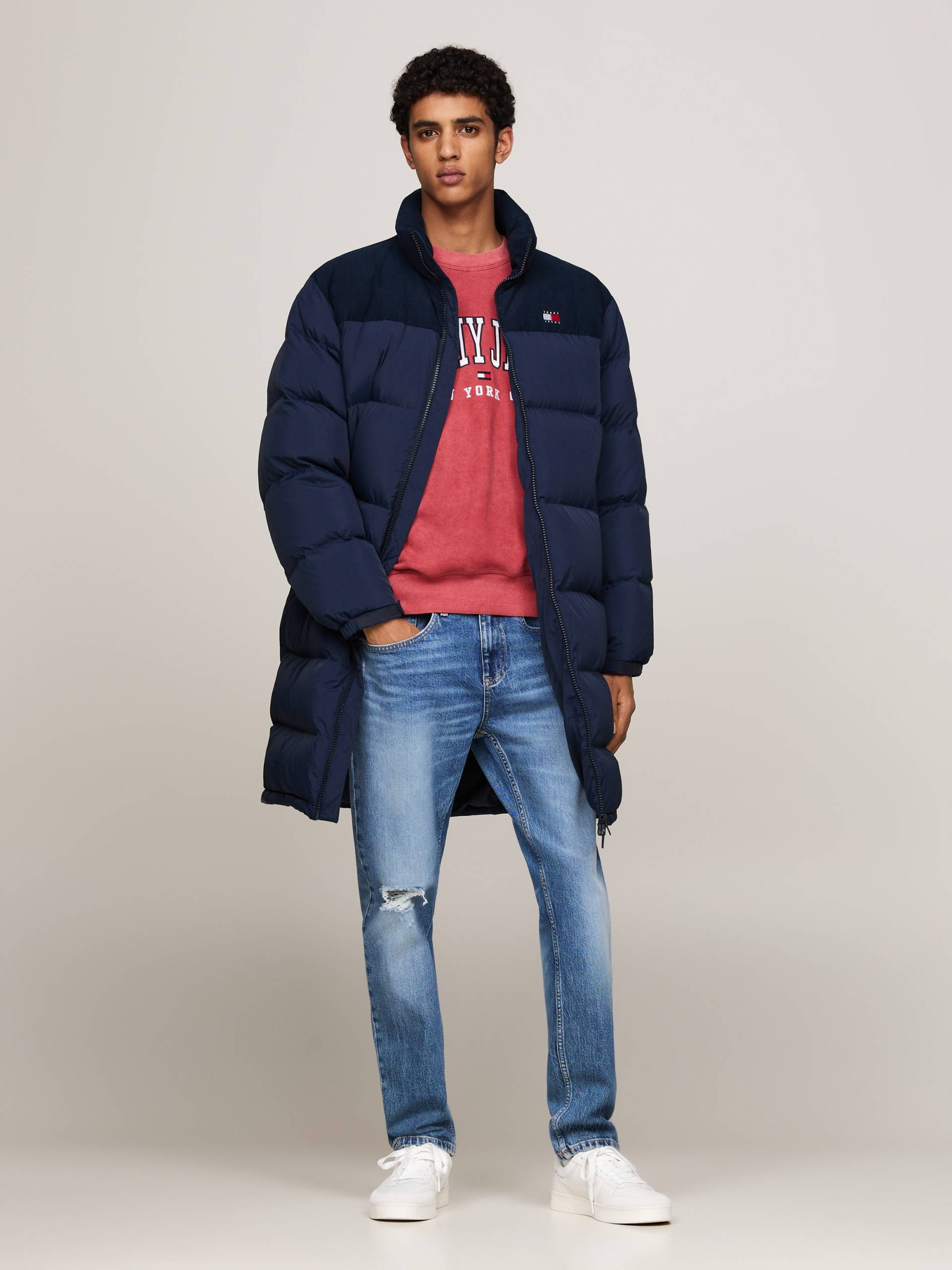 Tommy Jeans Steppjacke »TJM CORD MIX ALASKA PARKA«, mit Cordeinsätzen Tommy Jeans Steppjacke »TJM CORD MIX ALASKA PARKA«, mit Cordeinsätzen von TOMMY JEANS