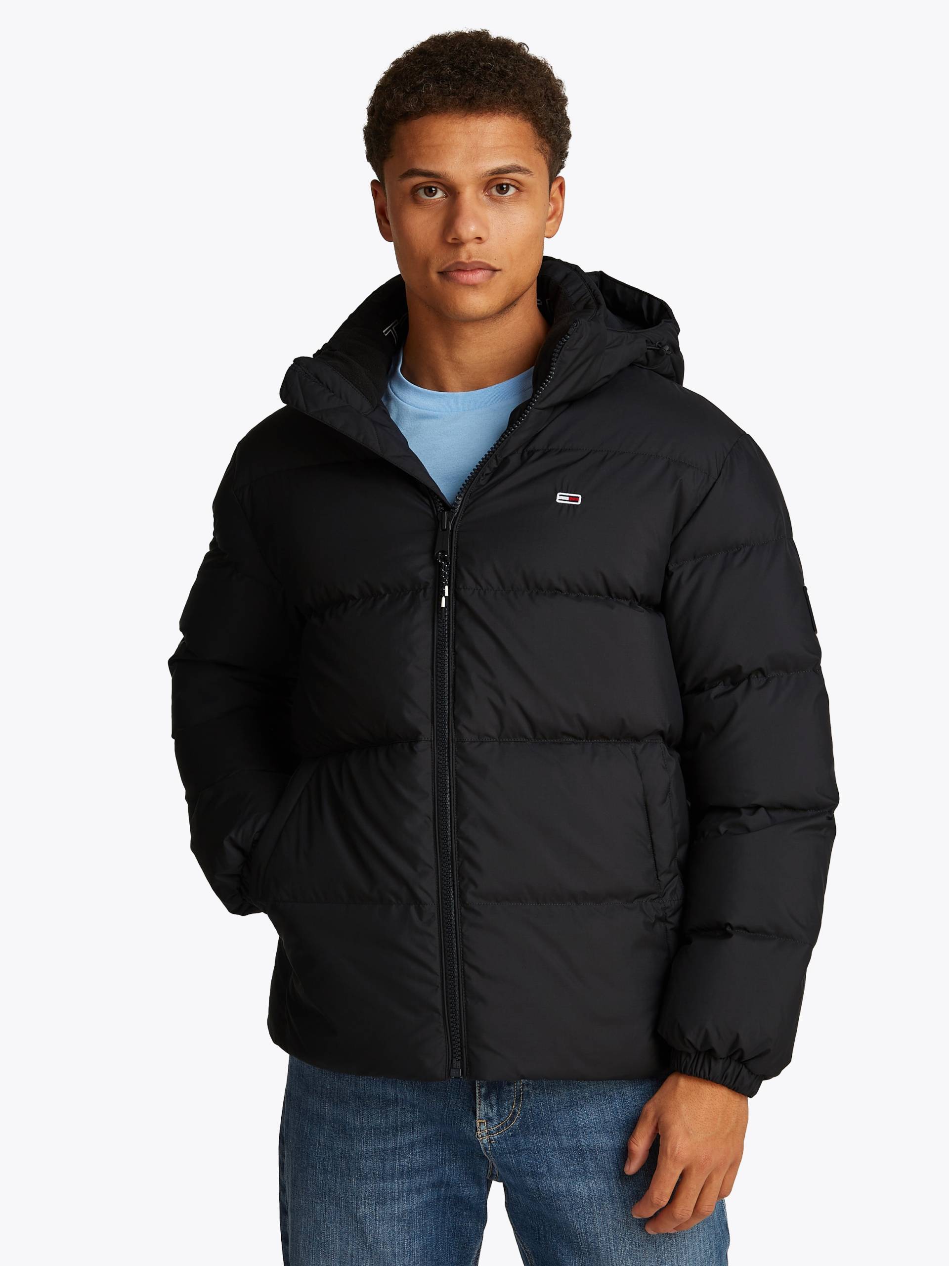 Tommy Jeans Steppjacke »TJM ESSENTIAL DOWN JACKET EXT«, mit Kapuze von TOMMY JEANS