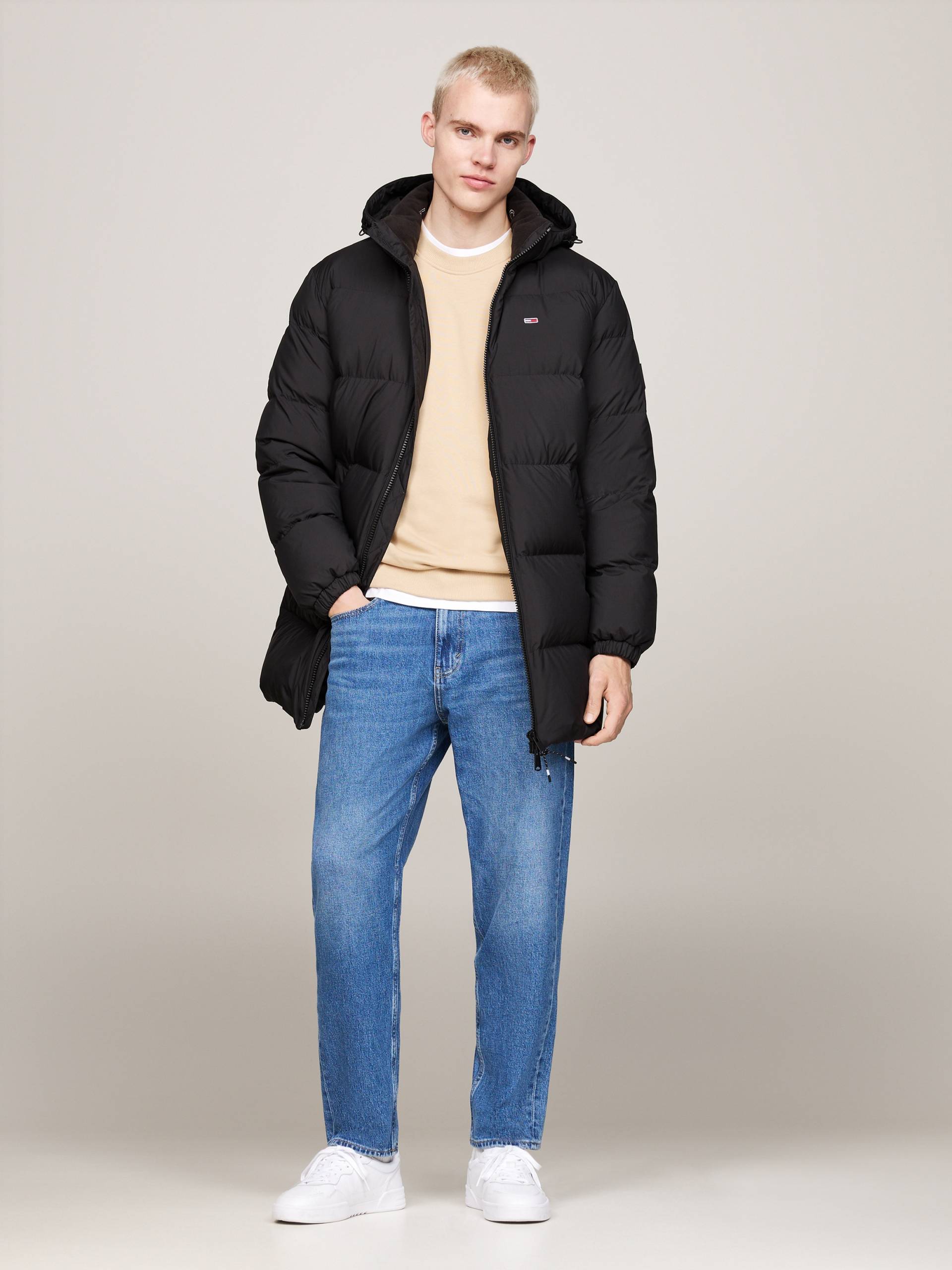 Tommy Jeans Steppjacke »TJM ESSENTIAL DOWN PARKA«, mit Kapuze, mit Kapuze von TOMMY JEANS