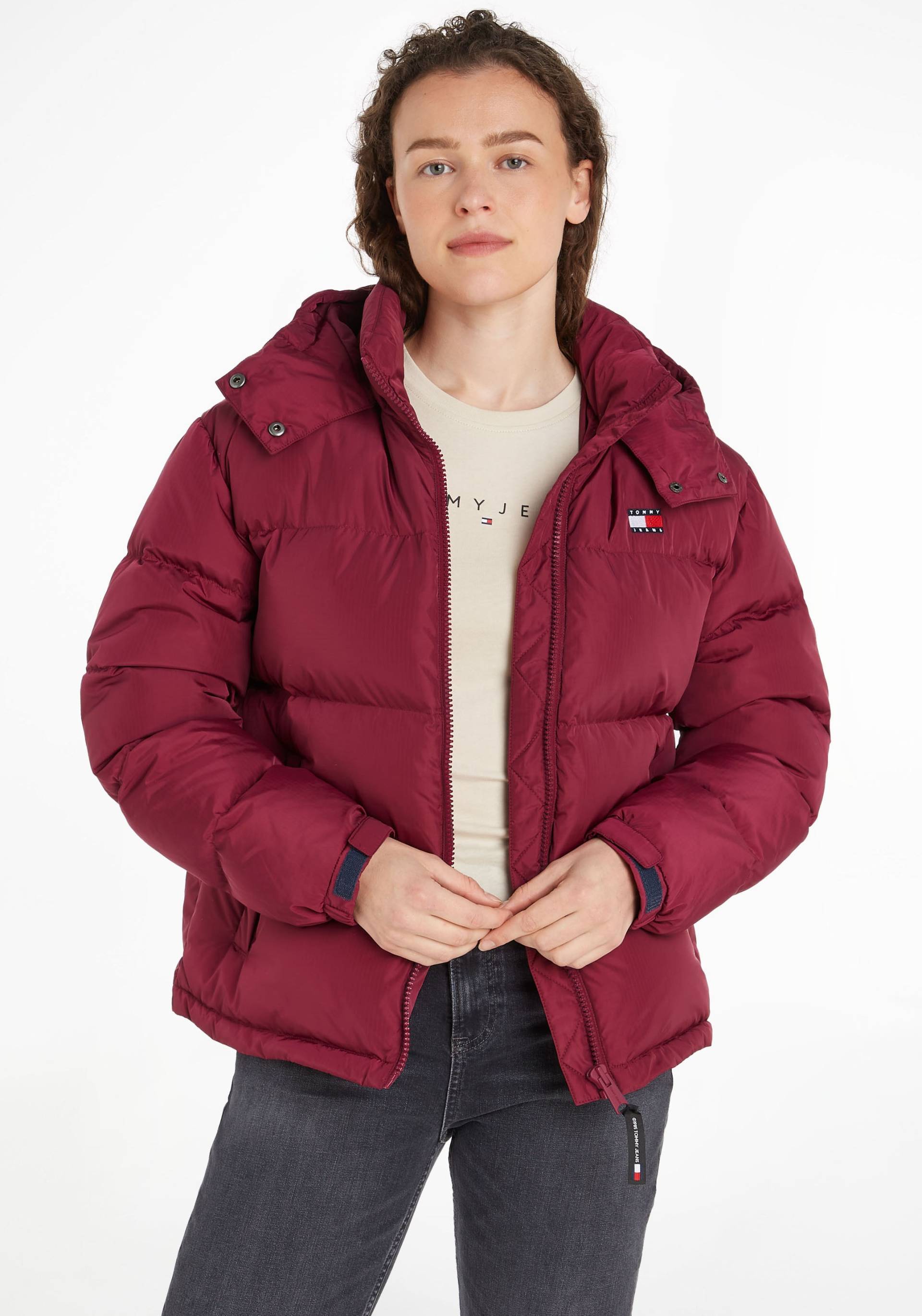 Tommy Jeans Steppjacke »TJW ALASKA PUFFER EXT«, mit Kapuze, mit Logostickereien von TOMMY JEANS