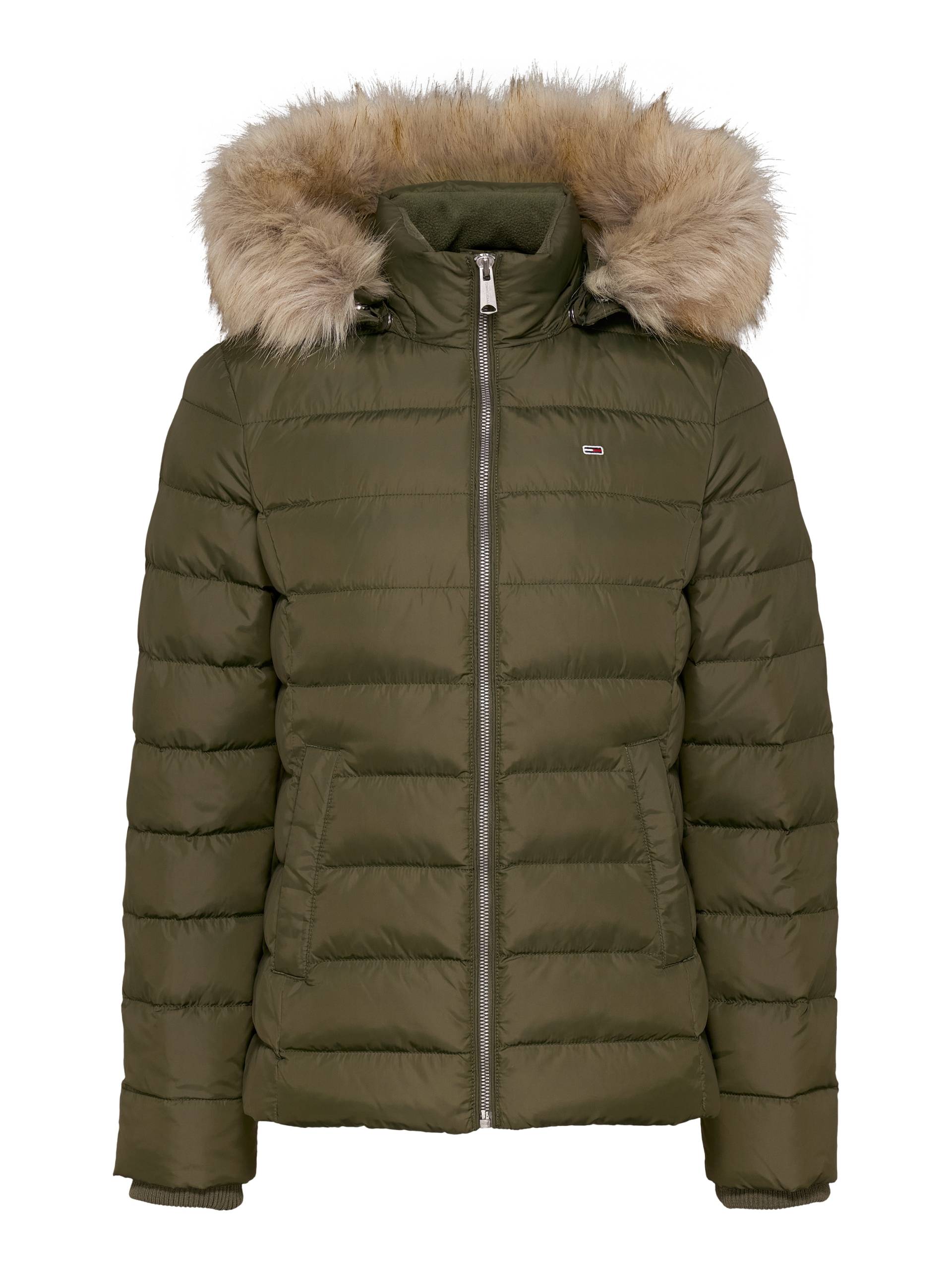 Tommy Jeans Steppjacke »TJW BASIC HOODED DOWN JACKET EXT«, mit Kapuze, mit Logostickerei von TOMMY JEANS