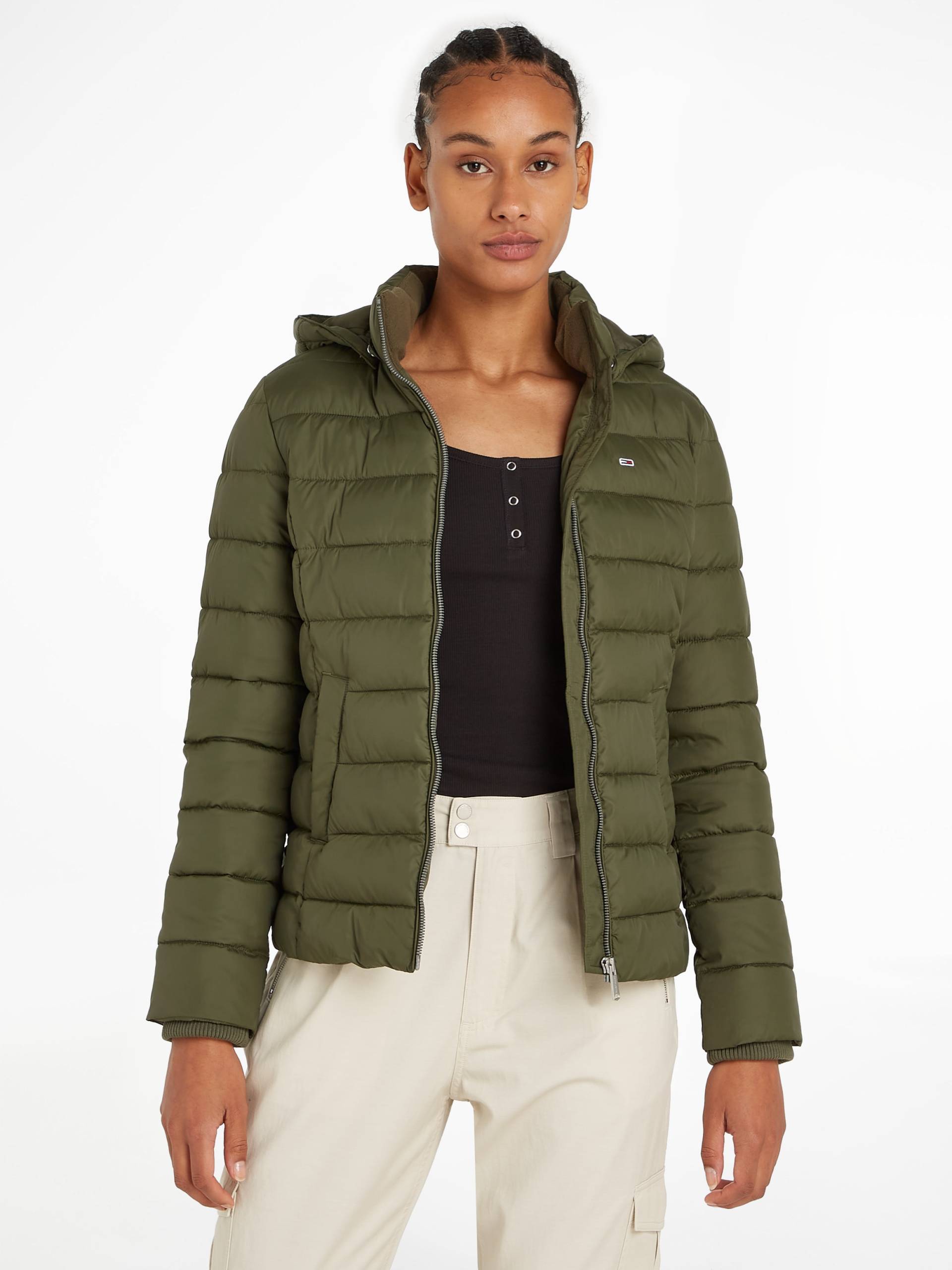 Tommy Jeans Steppjacke »TJW BASIC HOODED JACKET«, mit Kapuze, mit Kapuze von TOMMY JEANS