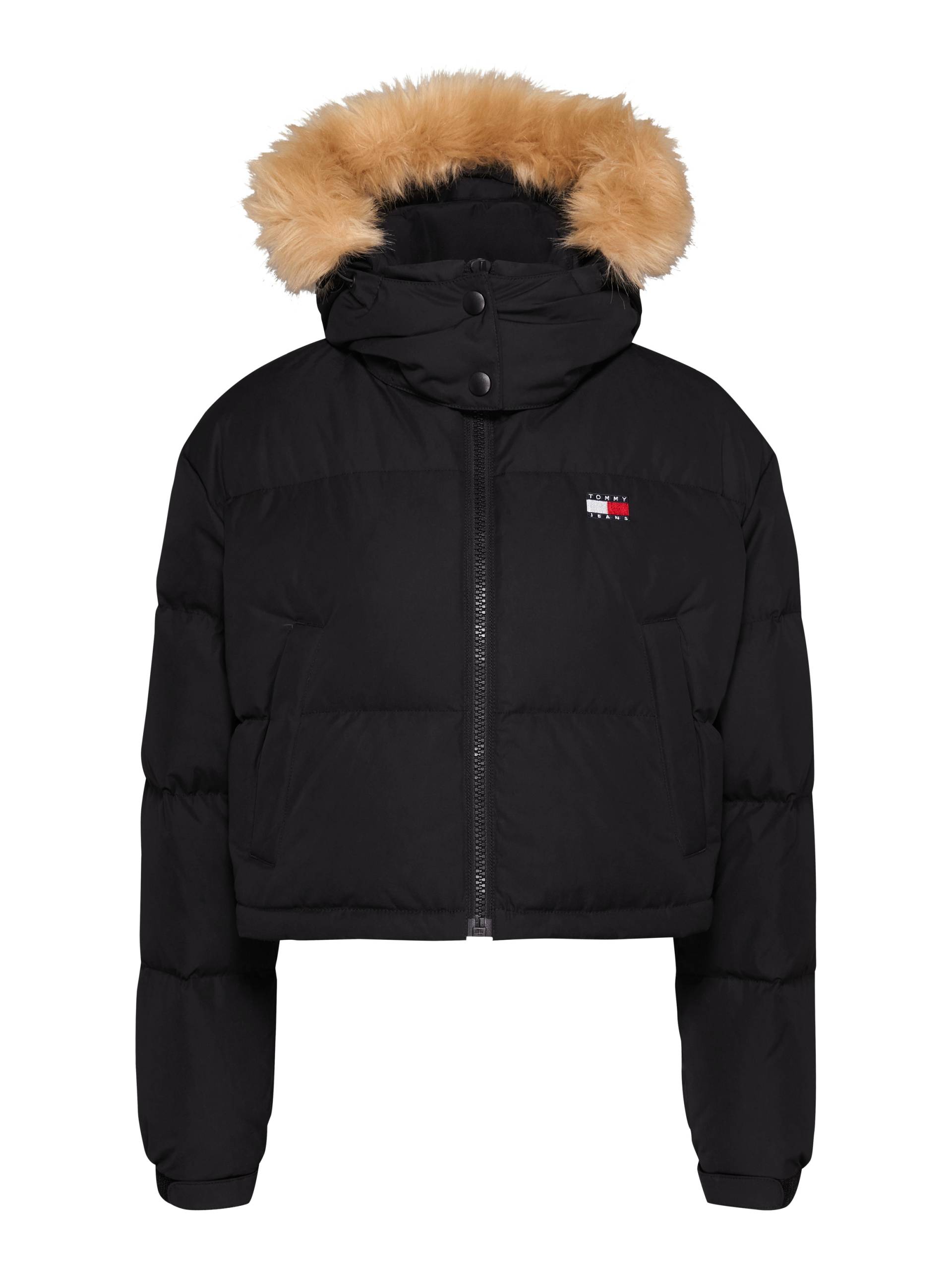 Tommy Jeans Steppjacke »TJW CRP ALASKA FAUX FUR HOOD«, mit Kapuze, mit Fellimitat von TOMMY JEANS