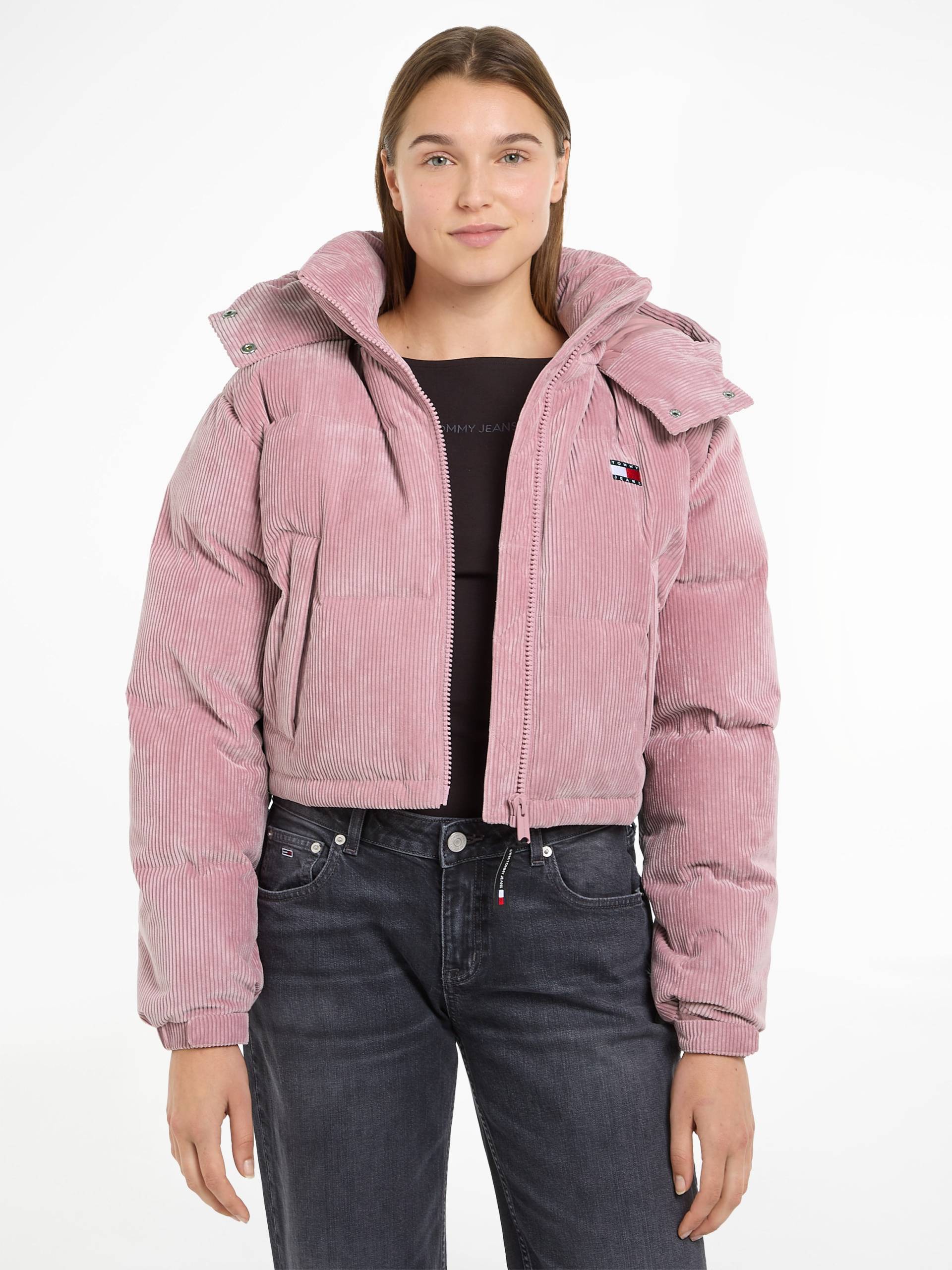 Tommy Jeans Steppjacke »TJW WASHED CORD CRP ALASKA«, mit Kapuze, aus Cord von TOMMY JEANS