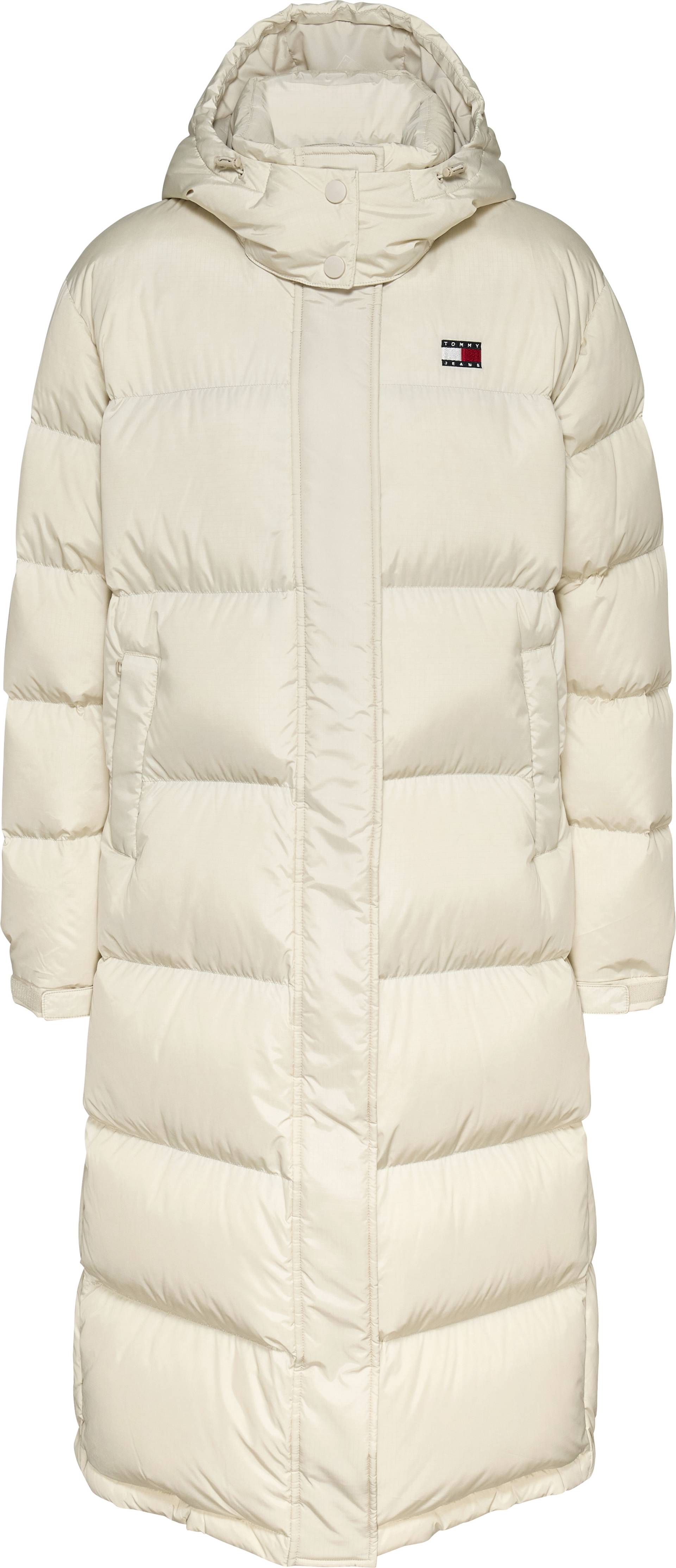 Tommy Jeans Steppmantel »TJW ALASKA LONG PUFFER EXT«, mit Logostickerei Tommy Jeans Steppmantel »TJW ALASKA LONG PUFFER EXT«, mit Logostickerei von TOMMY JEANS