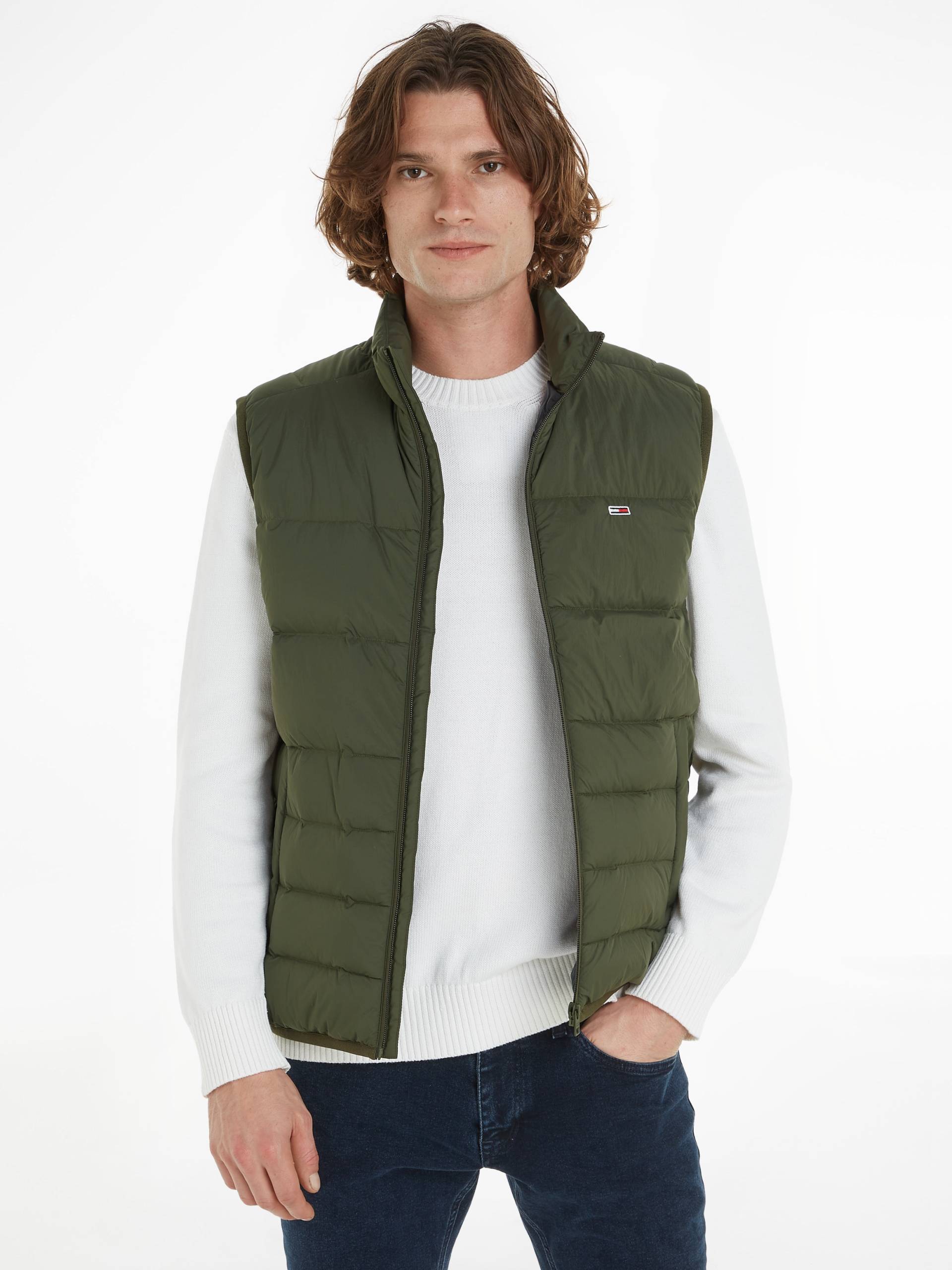 Tommy Jeans Steppweste »TJM LIGHT DOWN VEST«, mit Logostickerei Tommy Jeans Steppweste »TJM LIGHT DOWN VEST«, mit Logostickerei von TOMMY JEANS