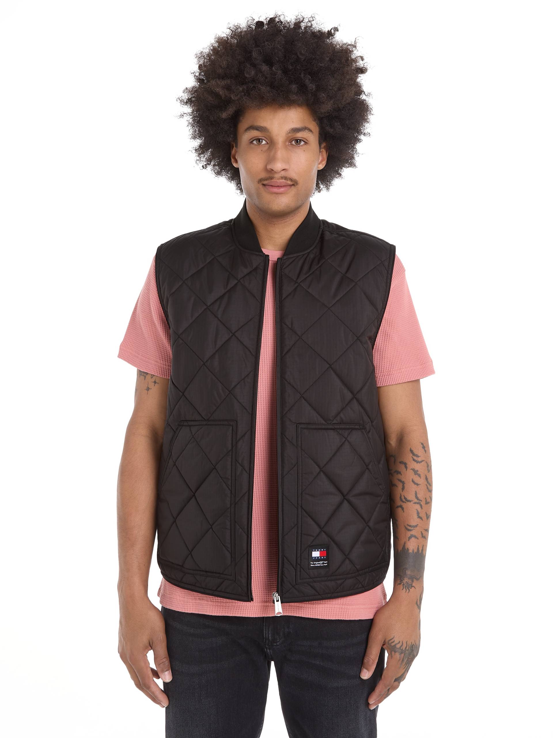 Tommy Jeans Steppweste »TJM REG ENTRY VEST«, mit modischem Rautenmuster Tommy Jeans Steppweste »TJM REG ENTRY VEST«, mit modischem Rautenmuster von TOMMY JEANS