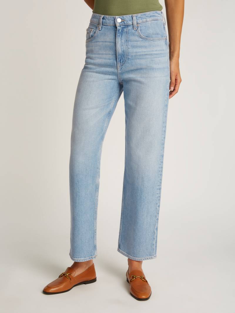 Tommy Jeans Straight-Jeans »Layla High Rise Slim Straight«, in Knöchellänge von TOMMY JEANS