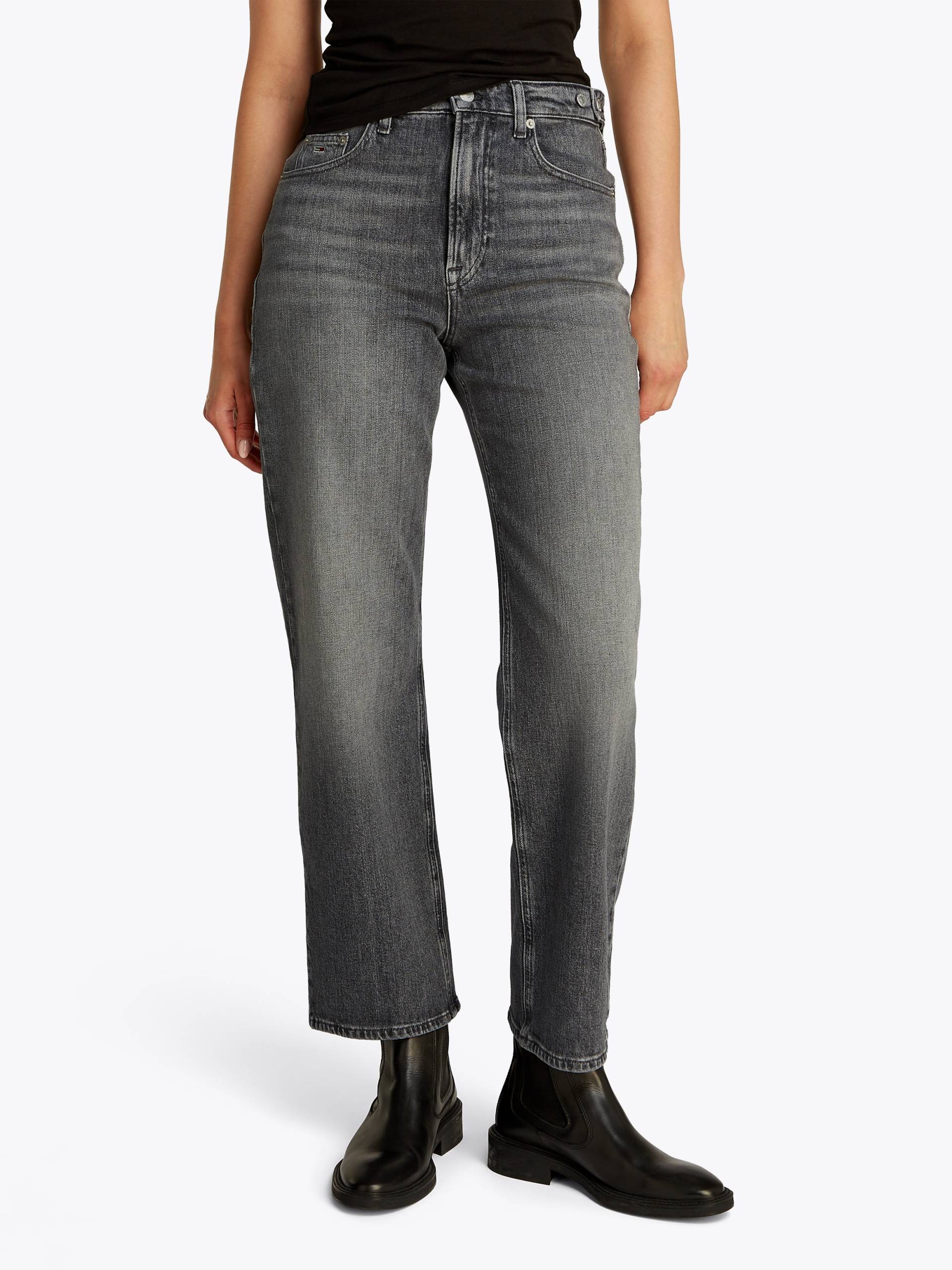 Tommy Jeans Straight-Jeans »Layla High Rise Slim Straight«, in Knöchellänge von TOMMY JEANS