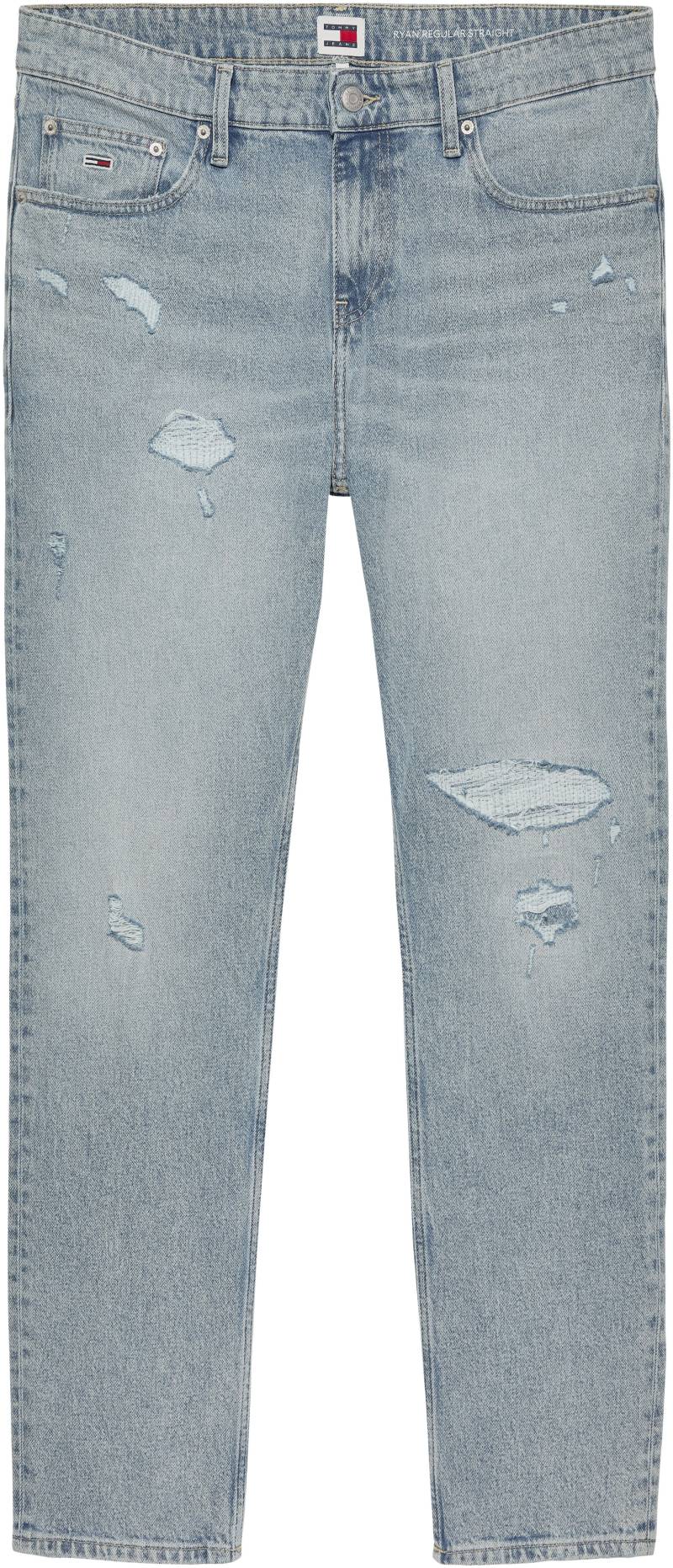 Tommy Jeans Straight-Jeans »RYAN RGLR STRGHT«, mit Used-Effekten von TOMMY JEANS