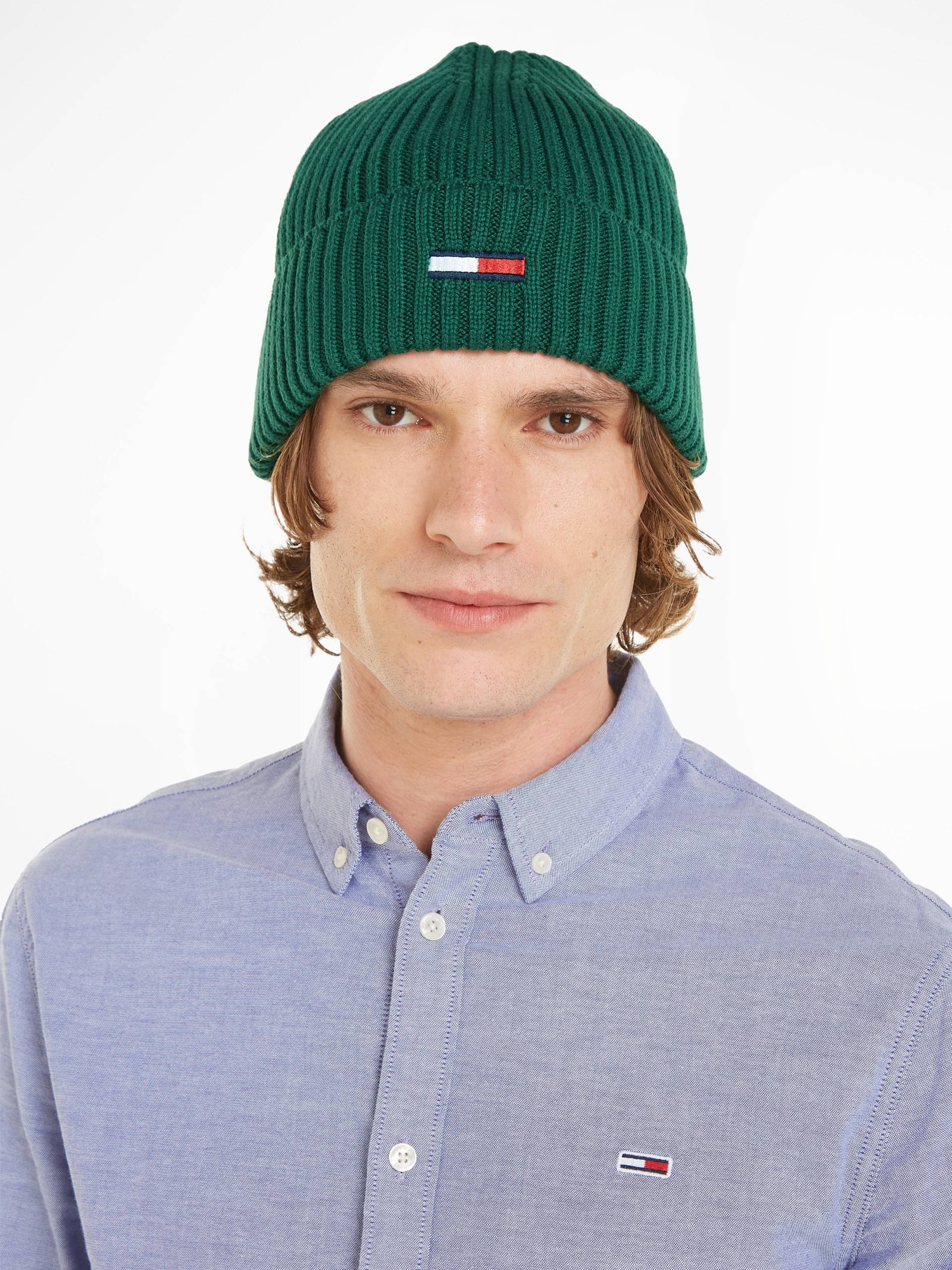 Tommy Jeans Strickmütze »TJM ELONGATED FLAG BEANIE« von TOMMY JEANS