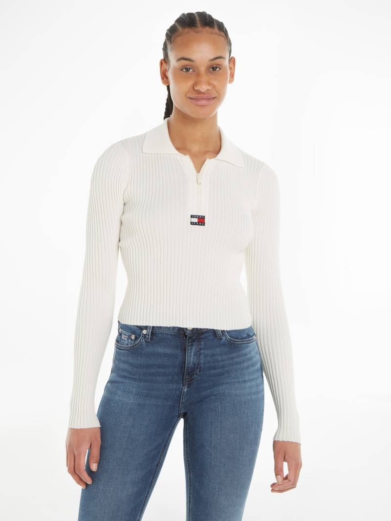 Tommy Jeans Strickpullover, mit Tommy Jeans Markenlabel von TOMMY JEANS