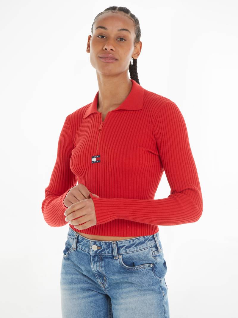 Tommy Jeans Strickpullover, mit Tommy Jeans Markenlabel von TOMMY JEANS